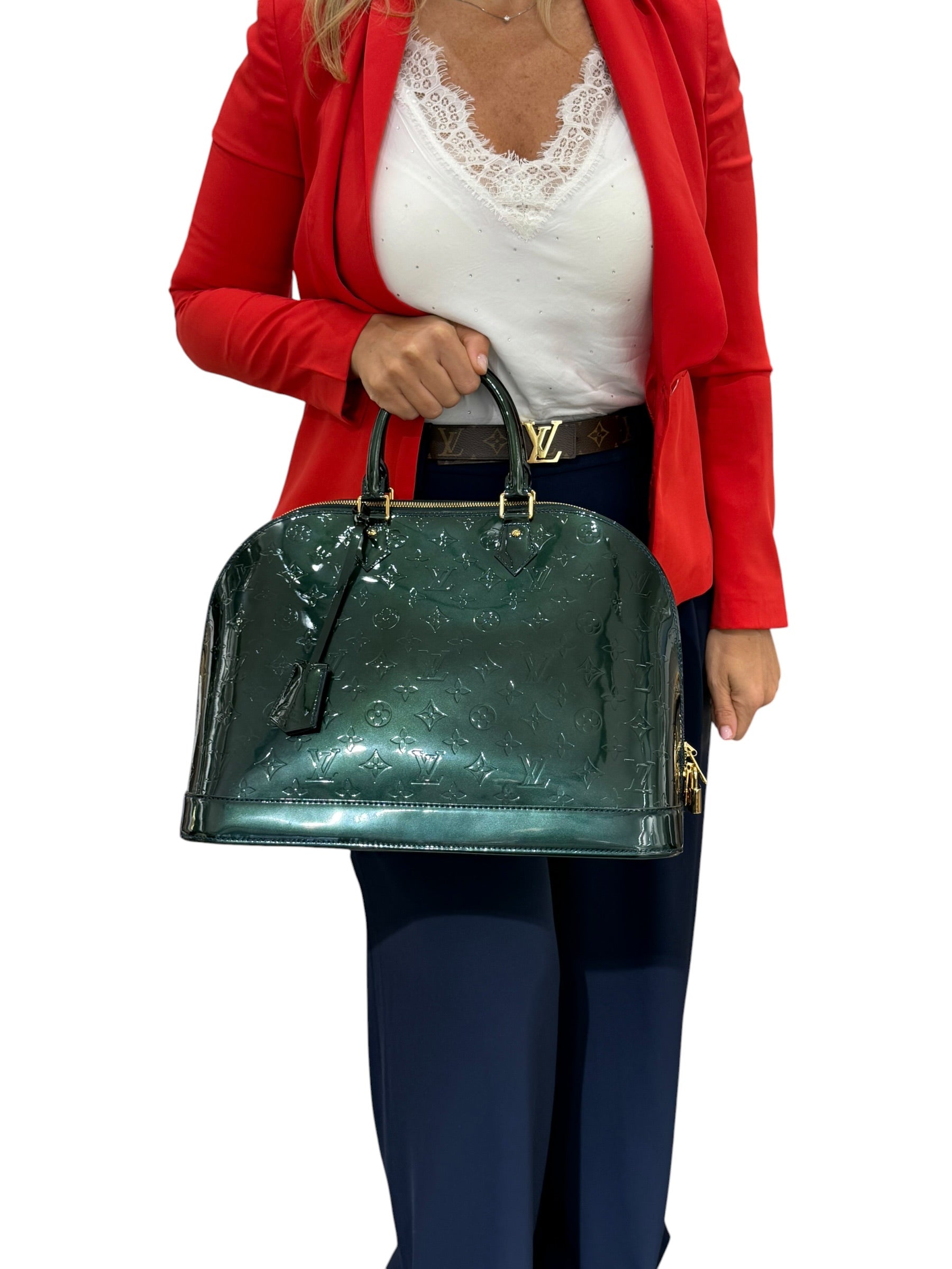 Louis Vuitton Alma GM Vernis