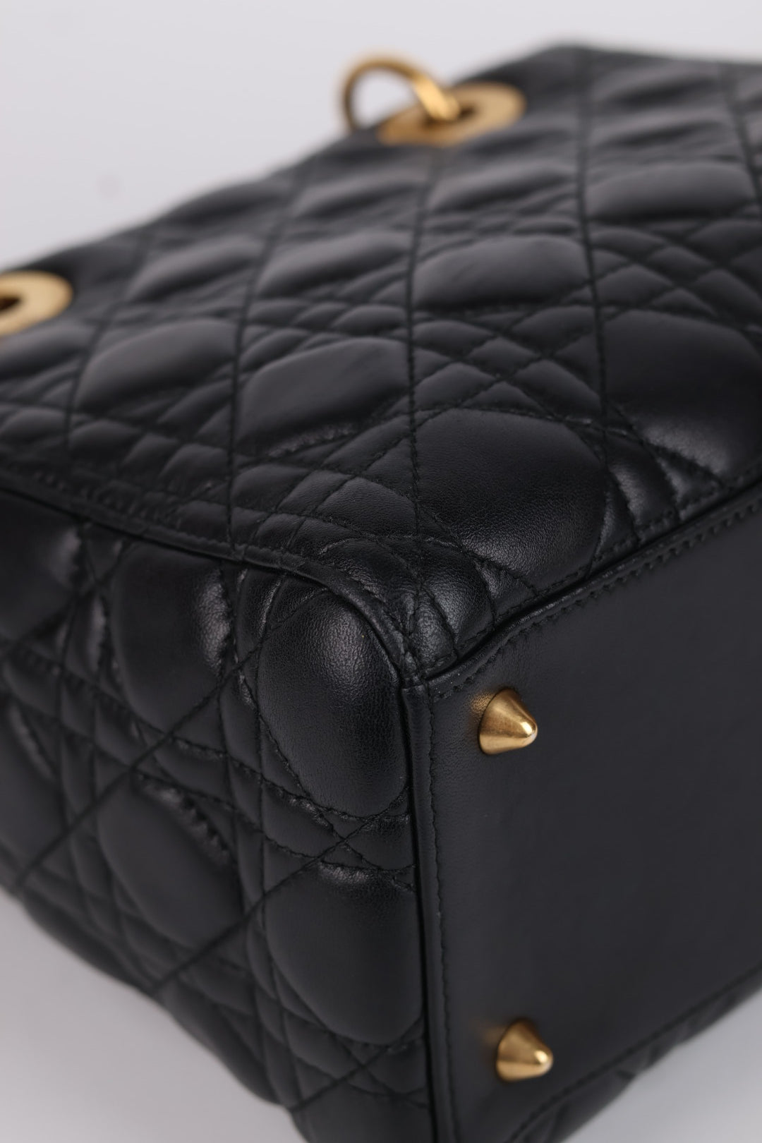 Lady Dior Meda in Pelle