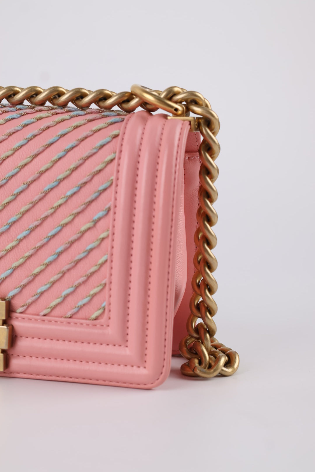 Chanel Boy Small in Pelle