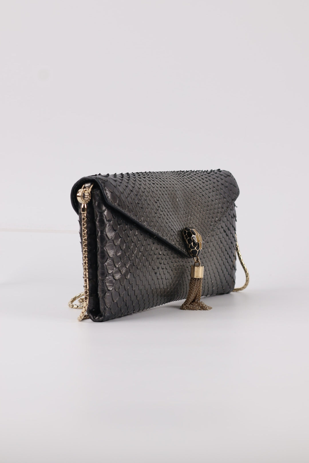 Bvulgari Chain Pochette Serpenti