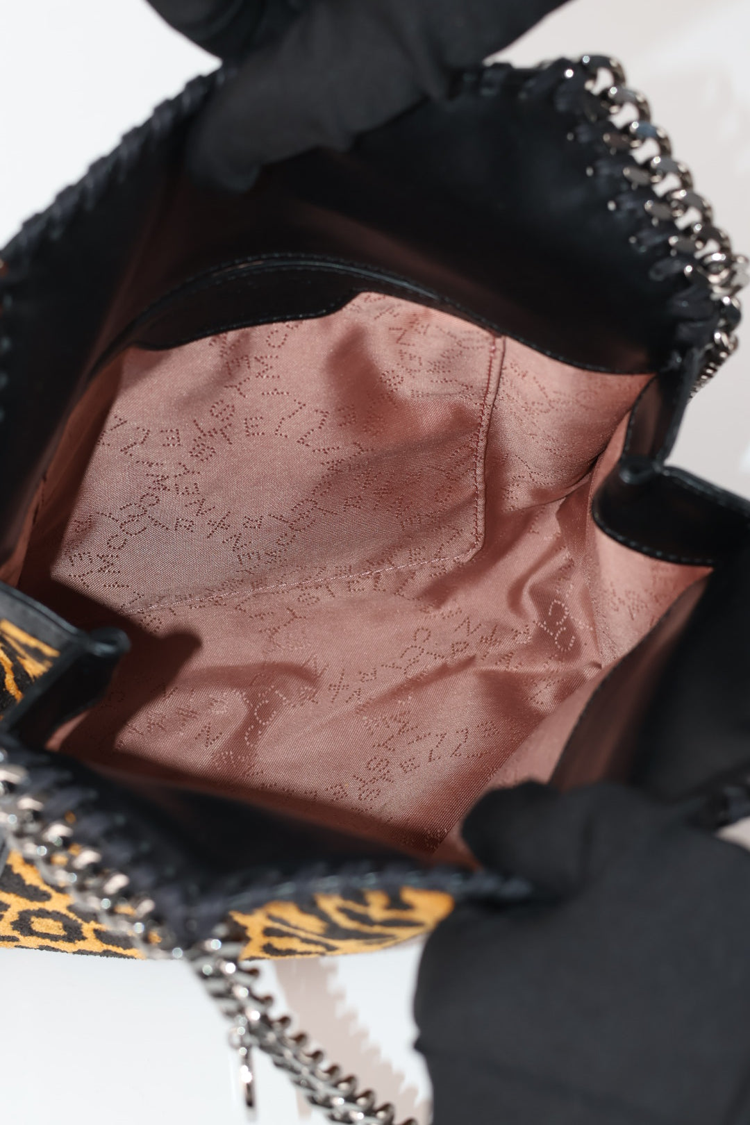 Stella Mccartney Falabella Small Leopard
