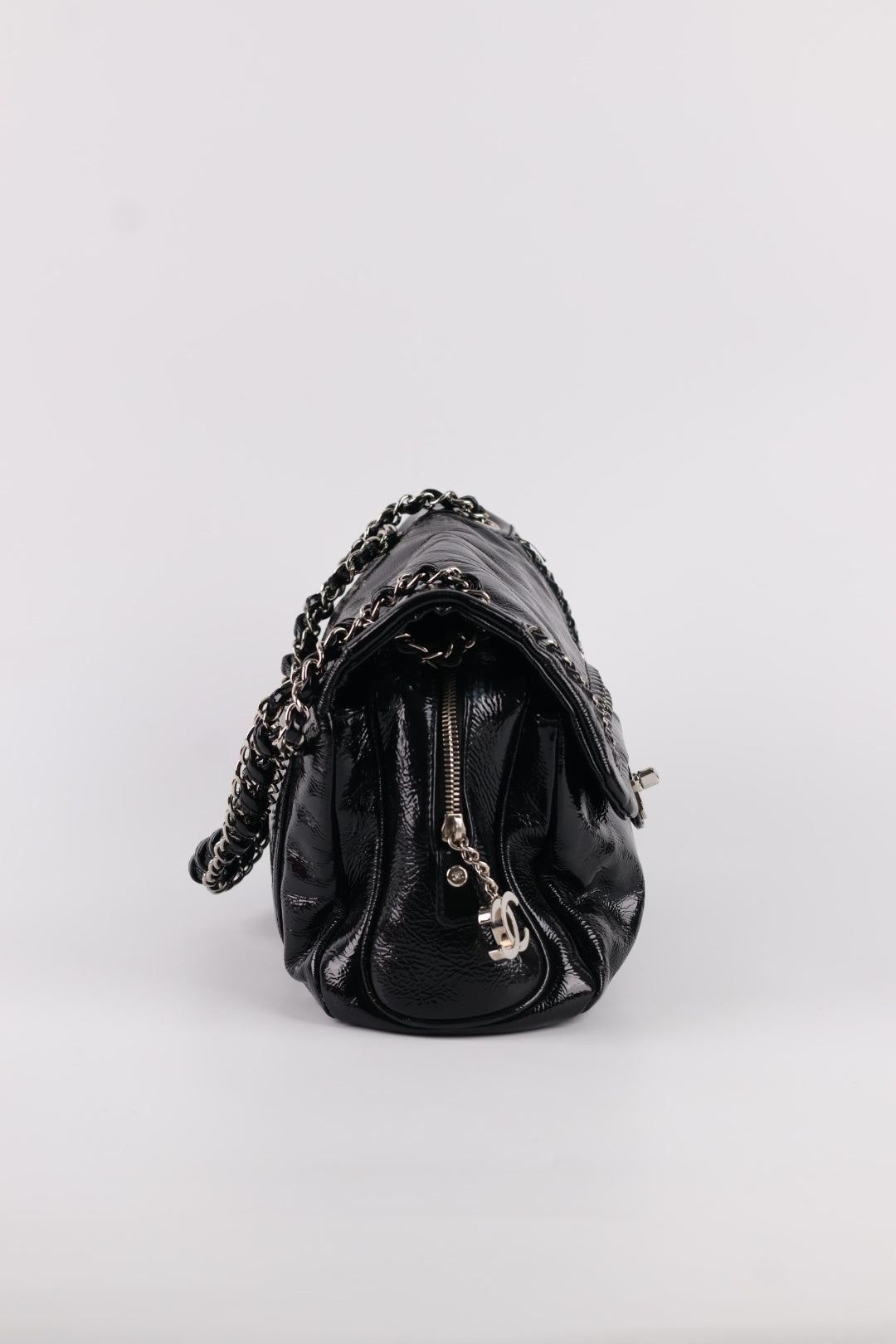 Chanel Classic Chain a Spalla Vernis