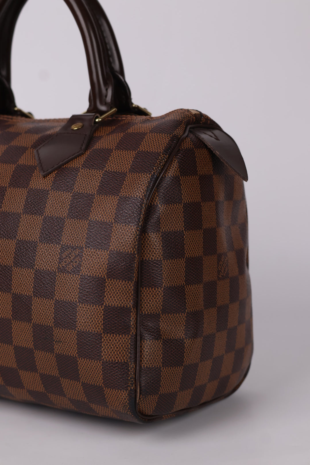Louis Vuitton Speedy 25 Damier Ébène con Tracolla