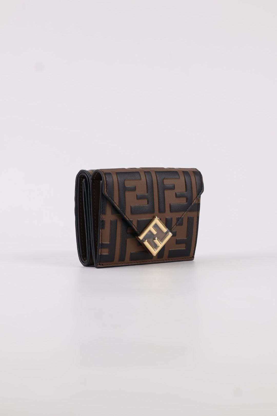 Fendi Portafoglio Compatto FF Diamonds