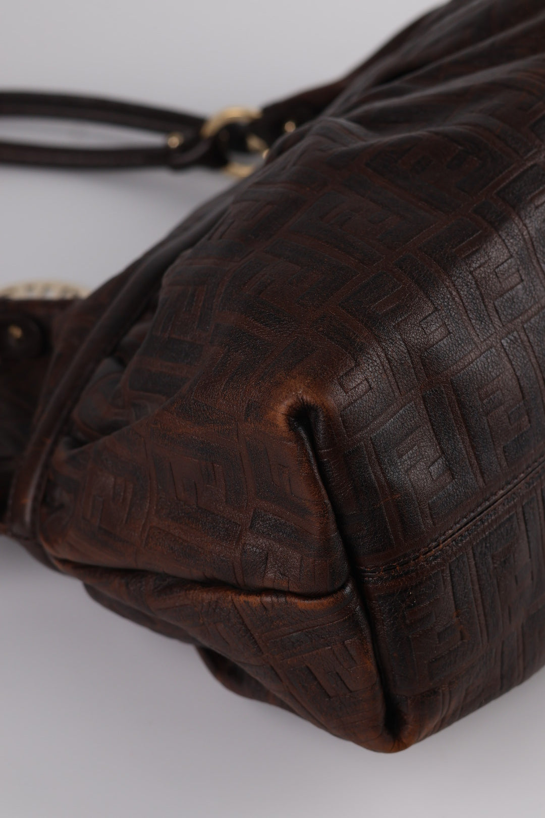 Fendi Tote Chef in Pelle FF Logo