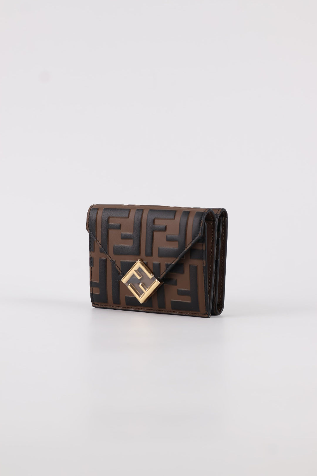Fendi Portafoglio Compatto FF Diamonds