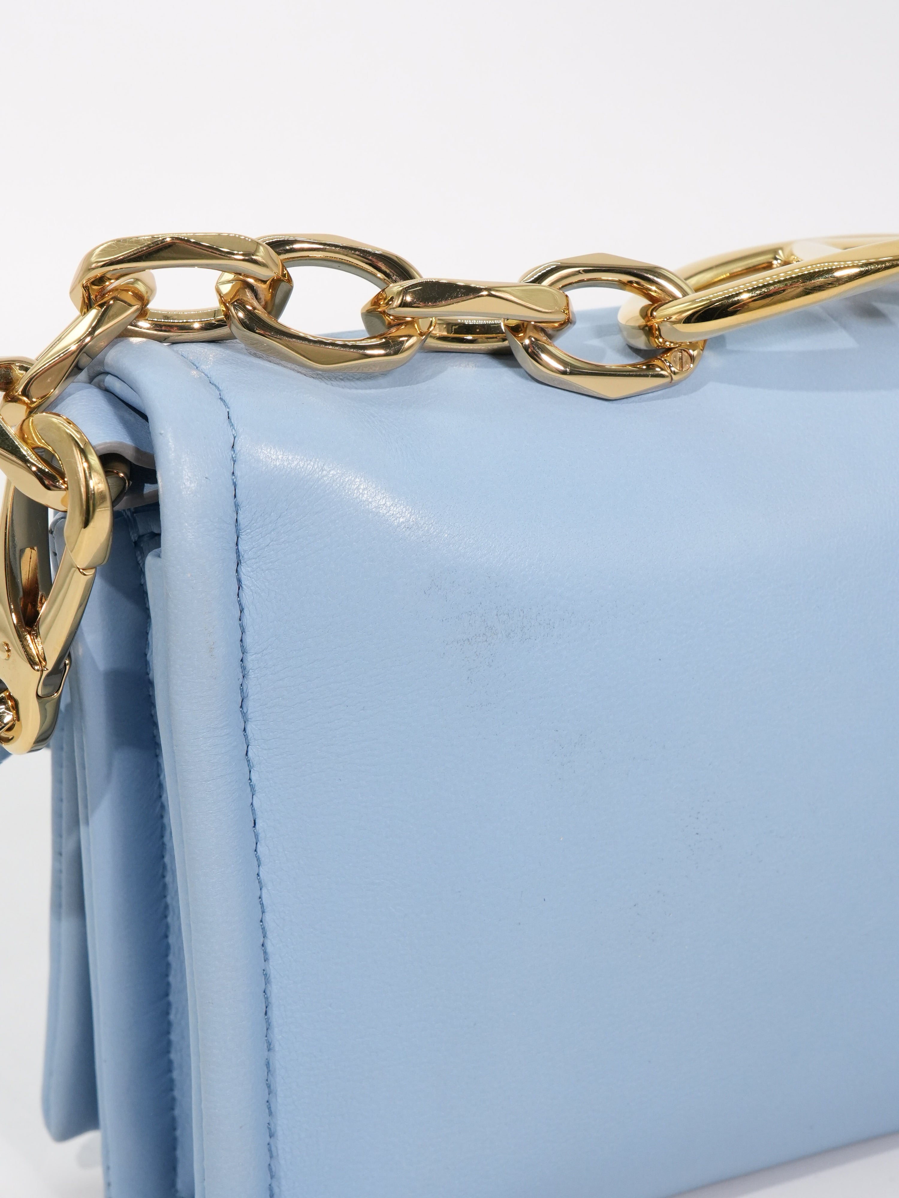 Valentino Pochette V Logo Chain