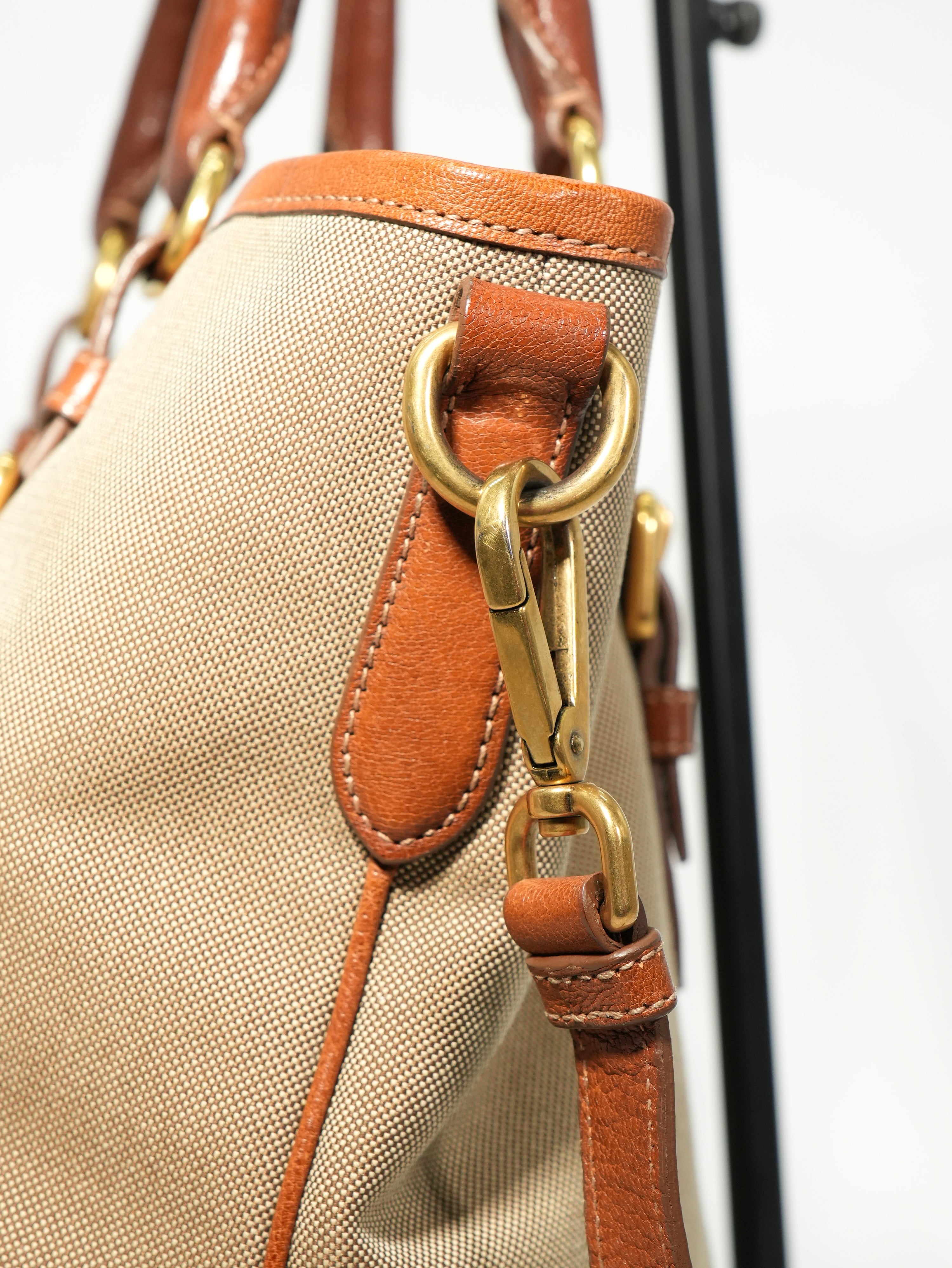 Prada Tote In Jacquard