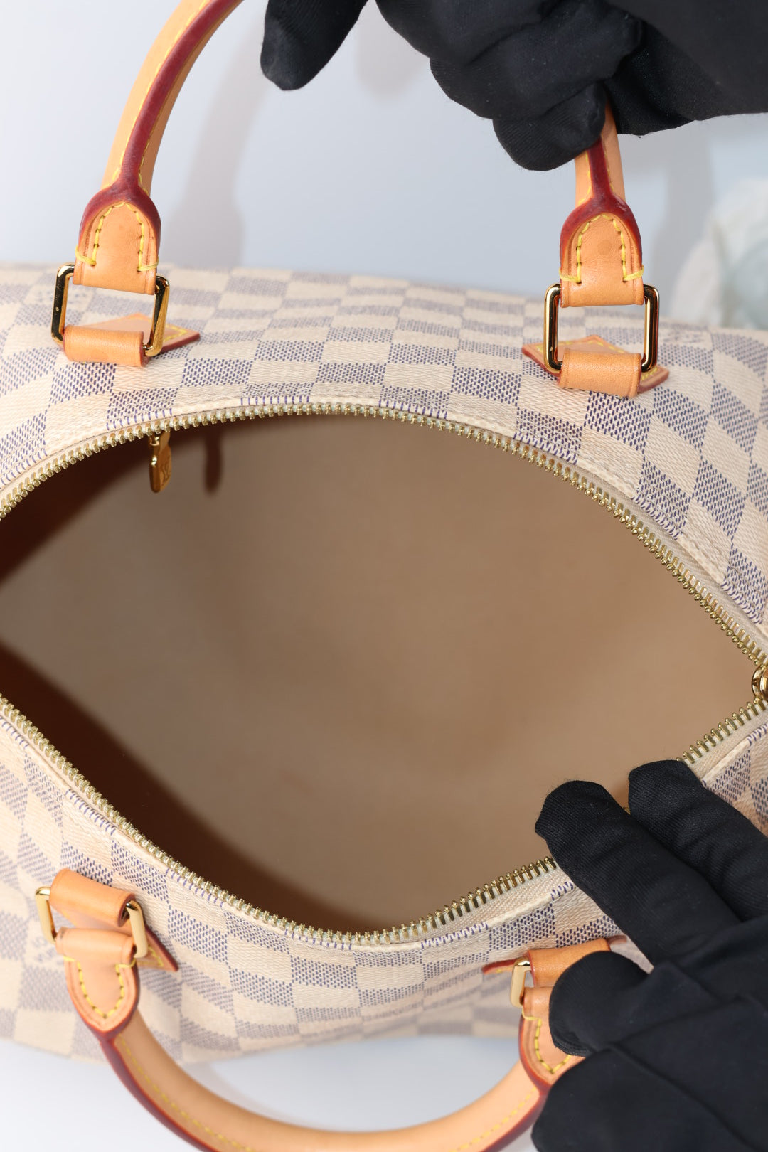 Louis Vuitton Speedy 30 Bandoulière Damier Azur