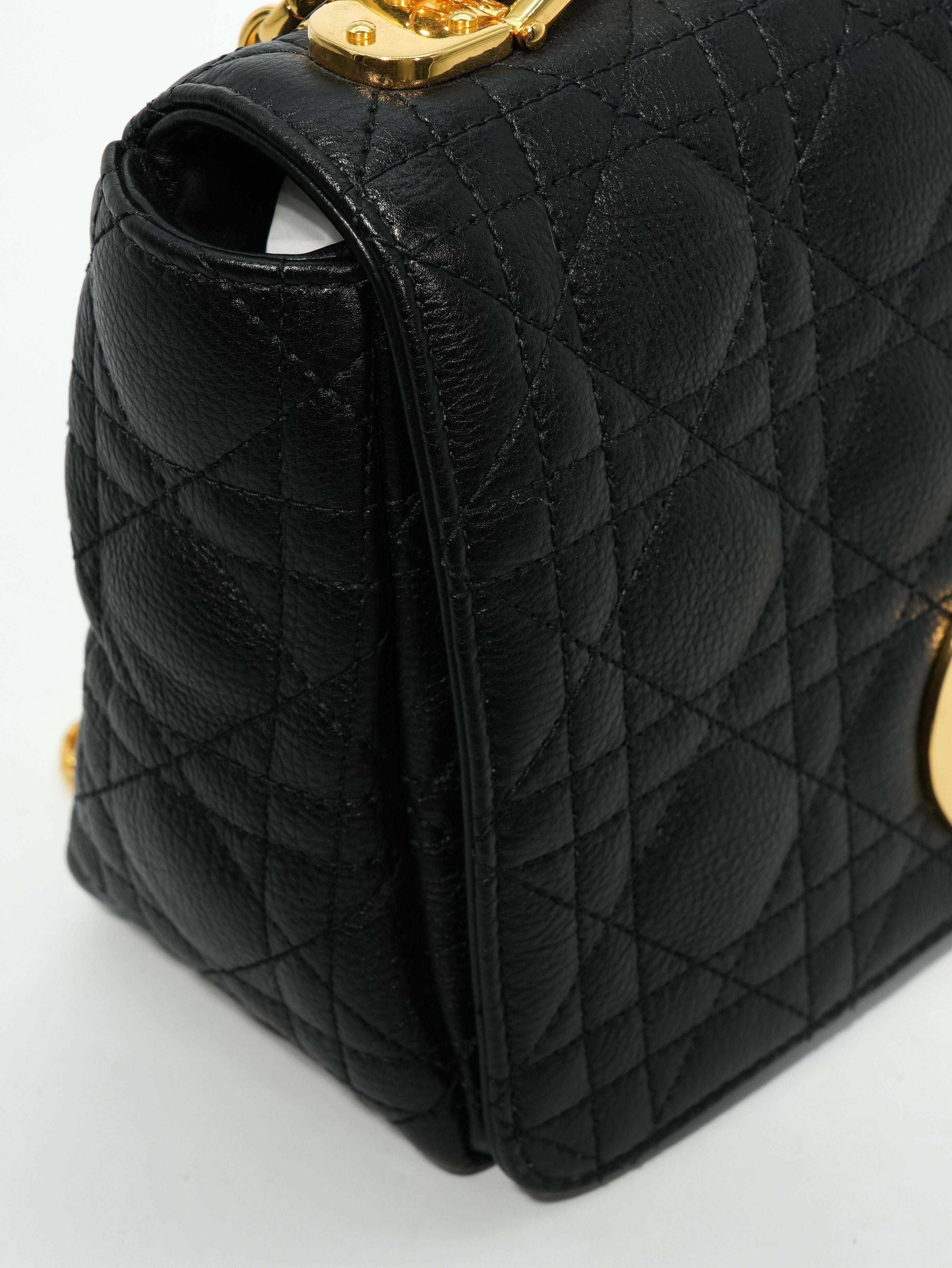 Dior Caro Media in Pelle