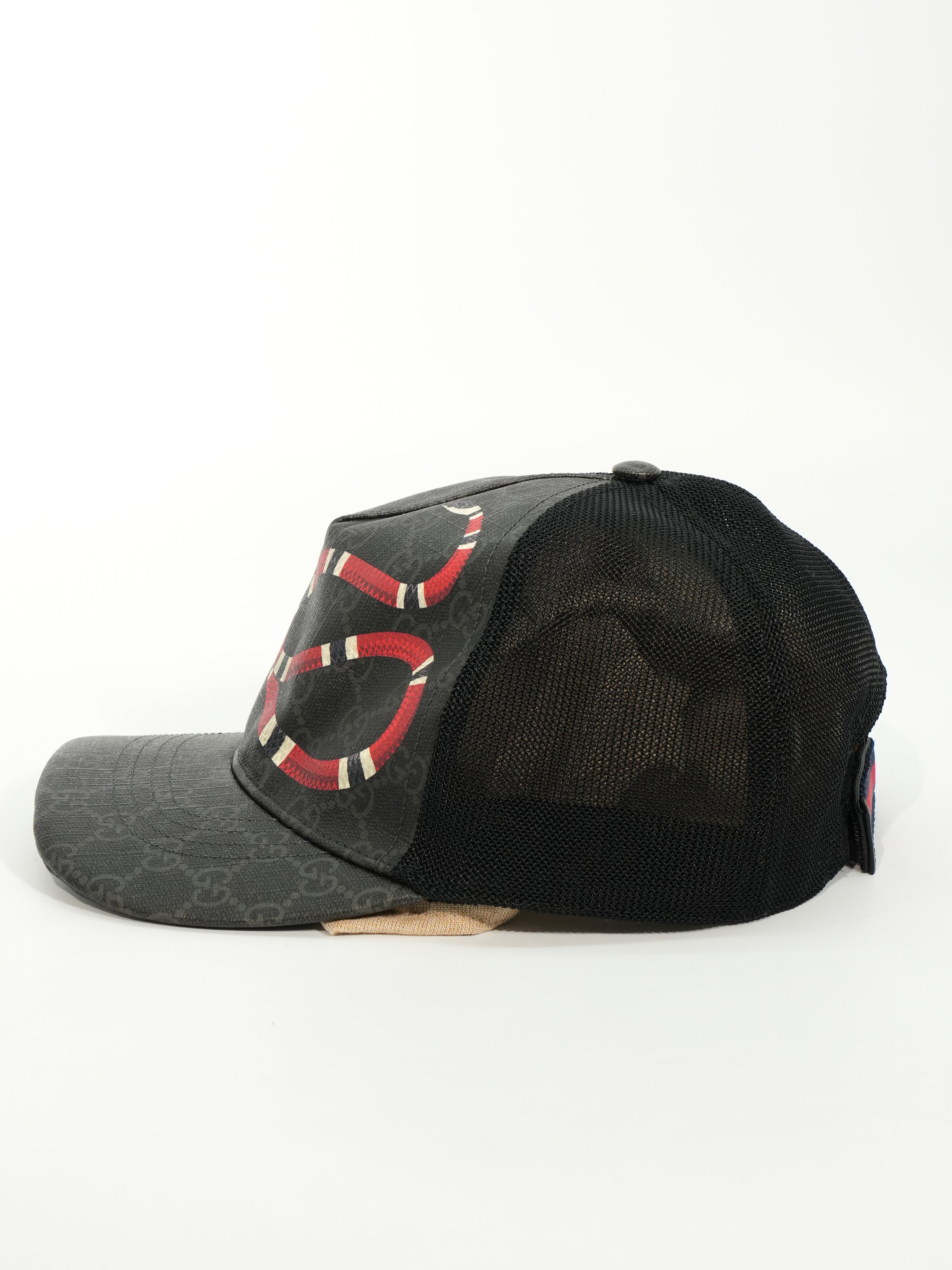 Gucci Cappello Baseball Kingsnake