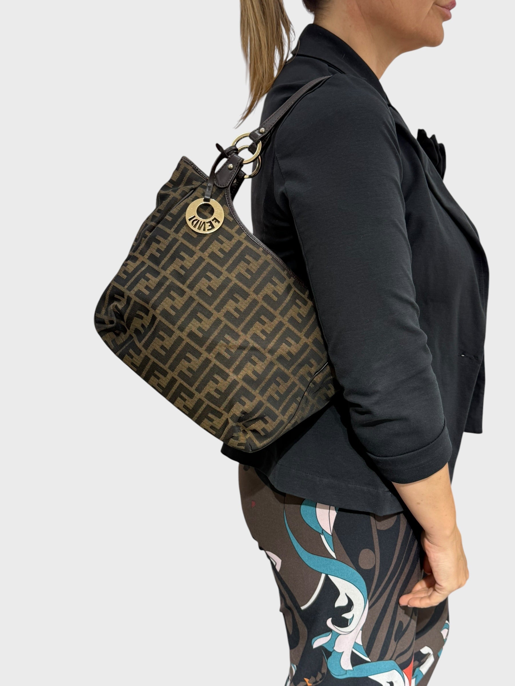 Fendi Tote Chef Small FF Logo