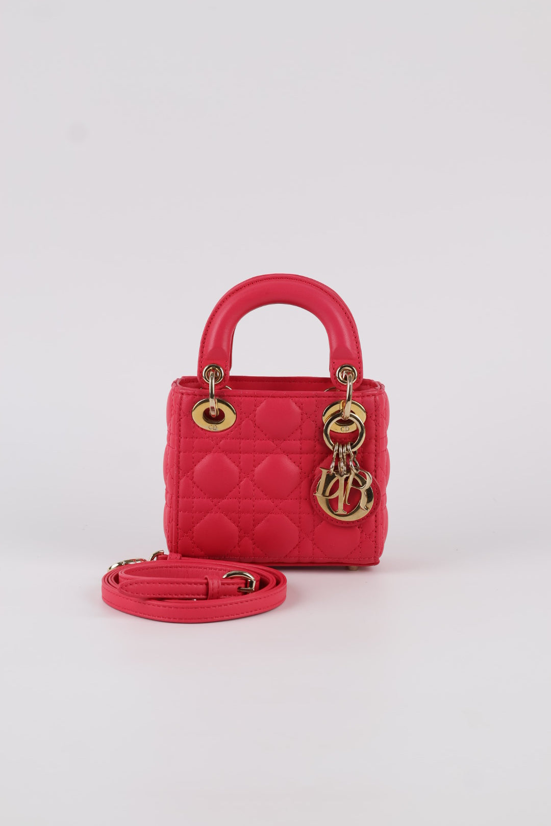 Lady Dior Micro in Pelle