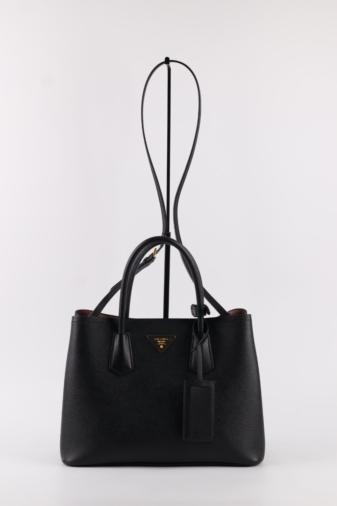 Prada Double Media Saffiano