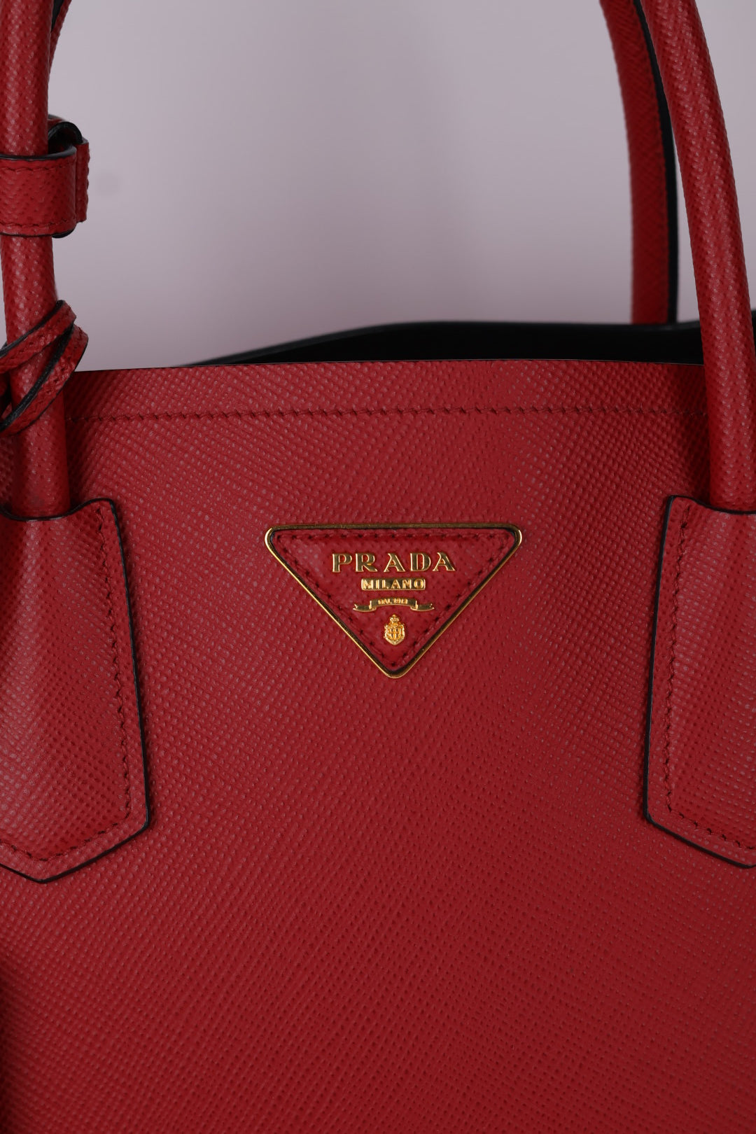 Prada Double Media Saffiano
