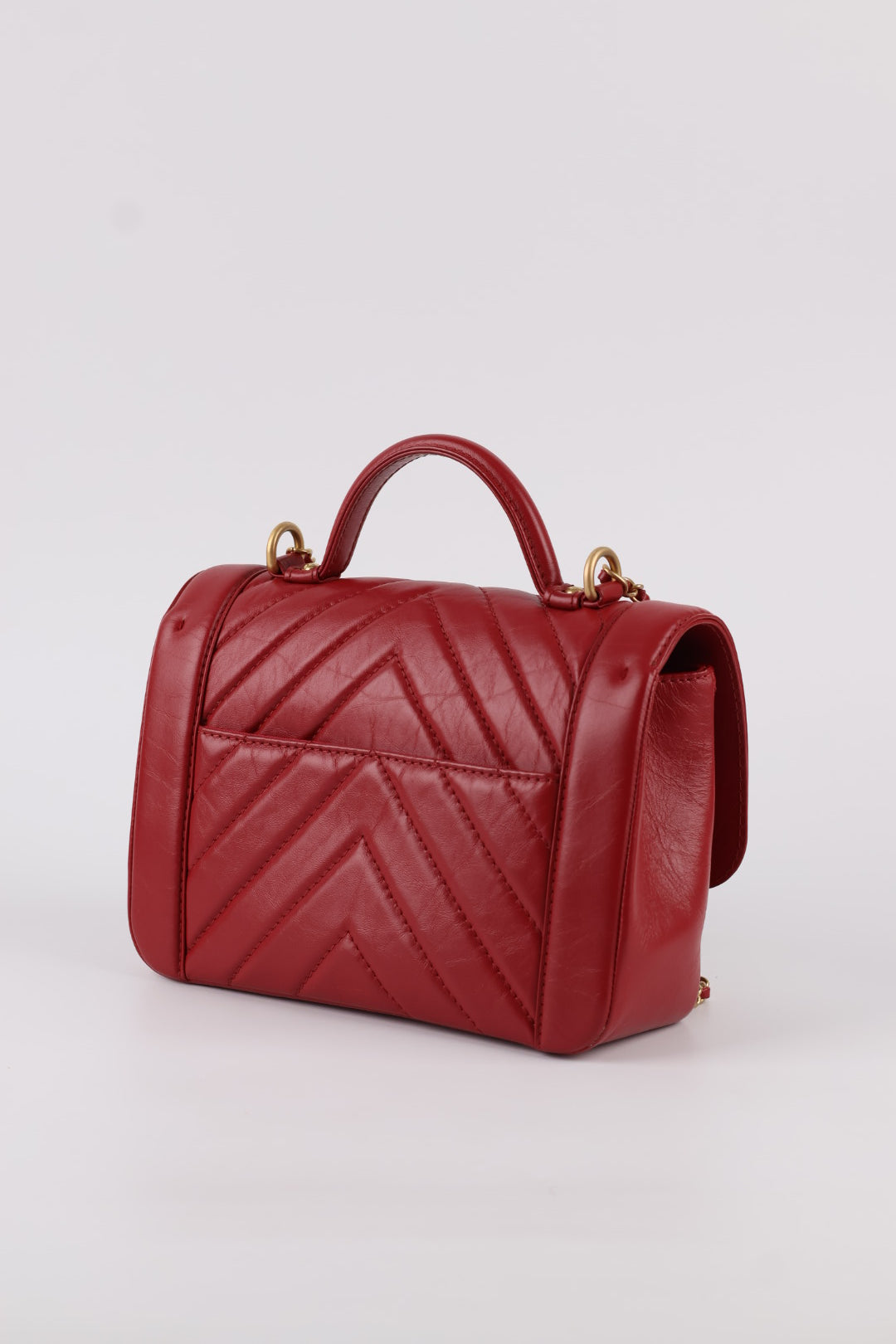 Chanel Classic Top Handle Matelassé