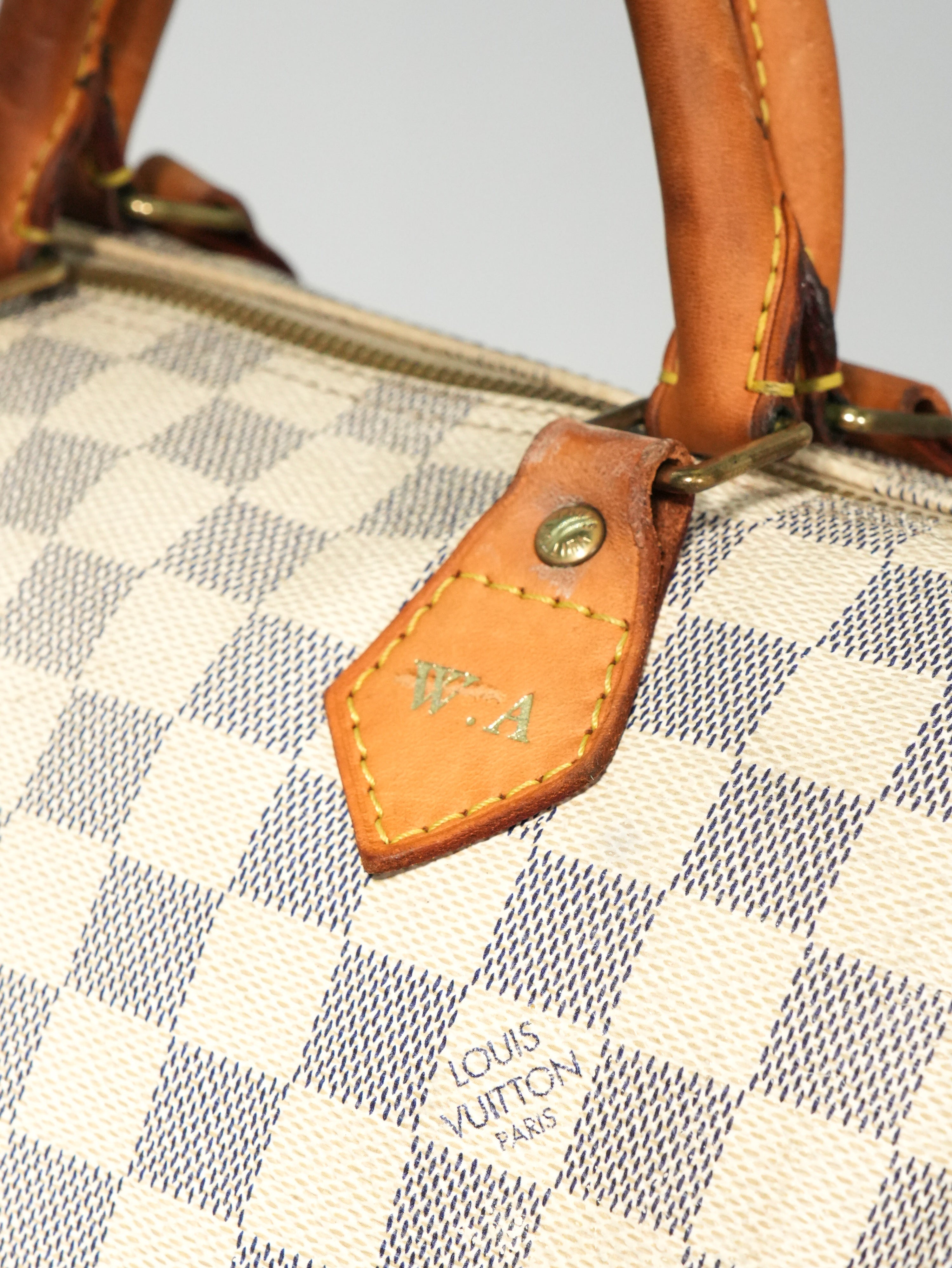 Louis Vuitton Speedy 30 Damier Azur