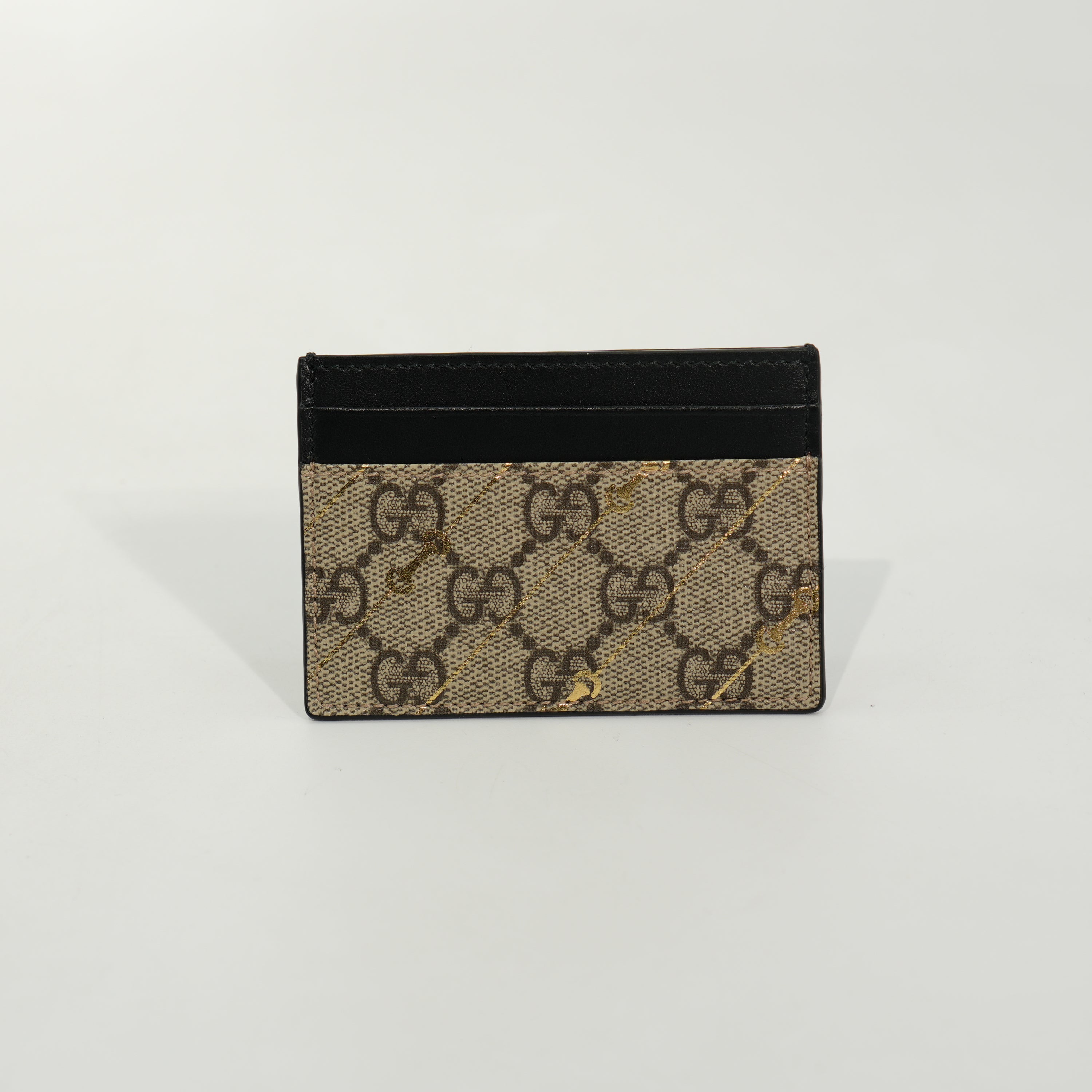 Gucci Portacarte GG Supreme Horsebit