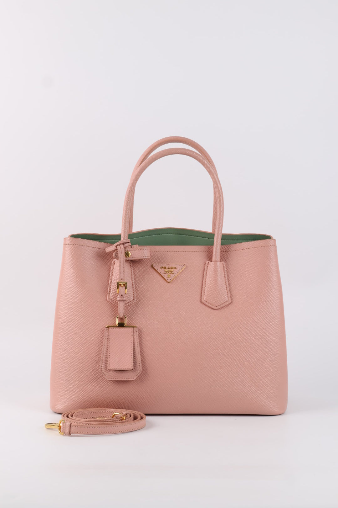 Prada Double Media Saffiano