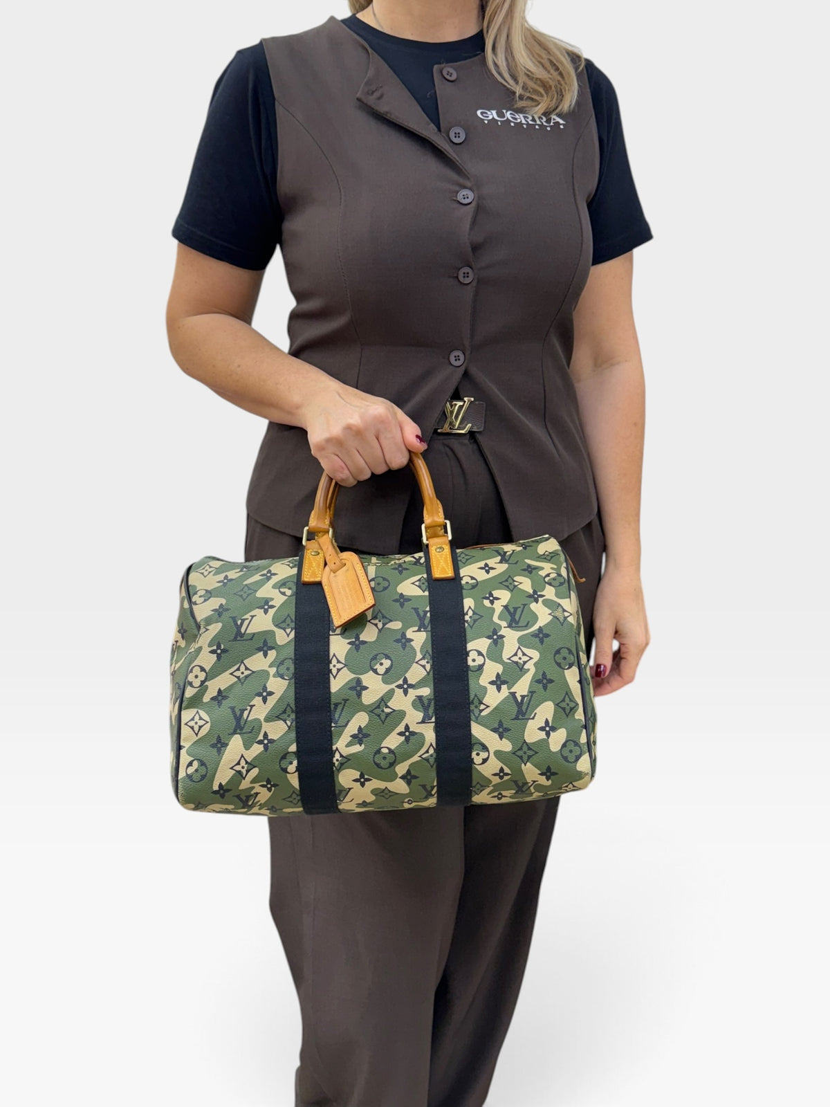 Louis Vuitton Speedy 35 Monogramouflage