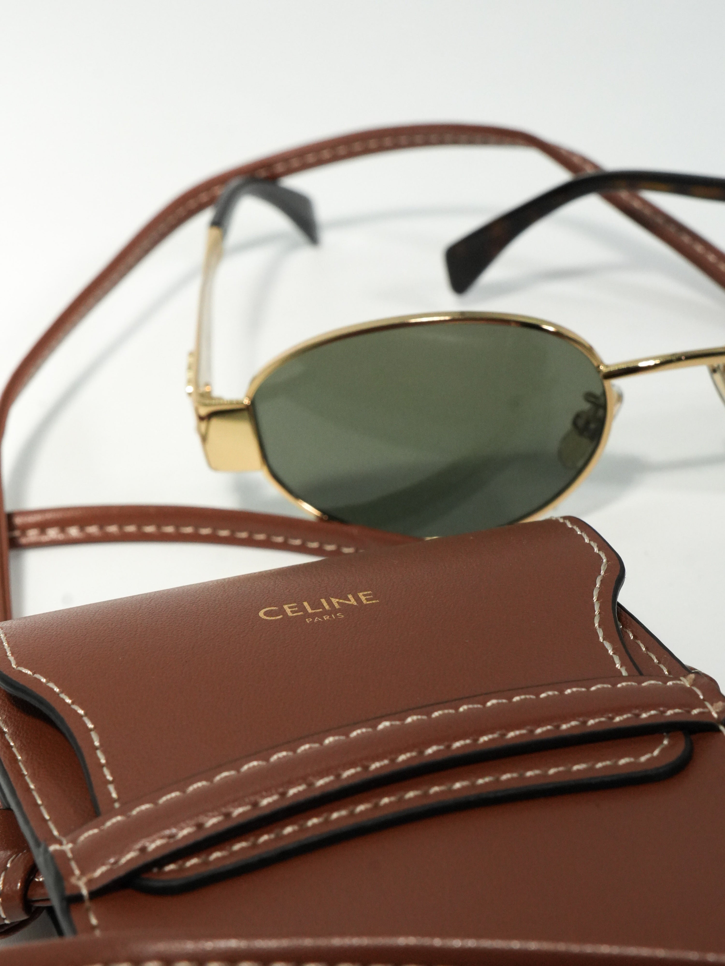 Celine Occhiali Triomphe Metal