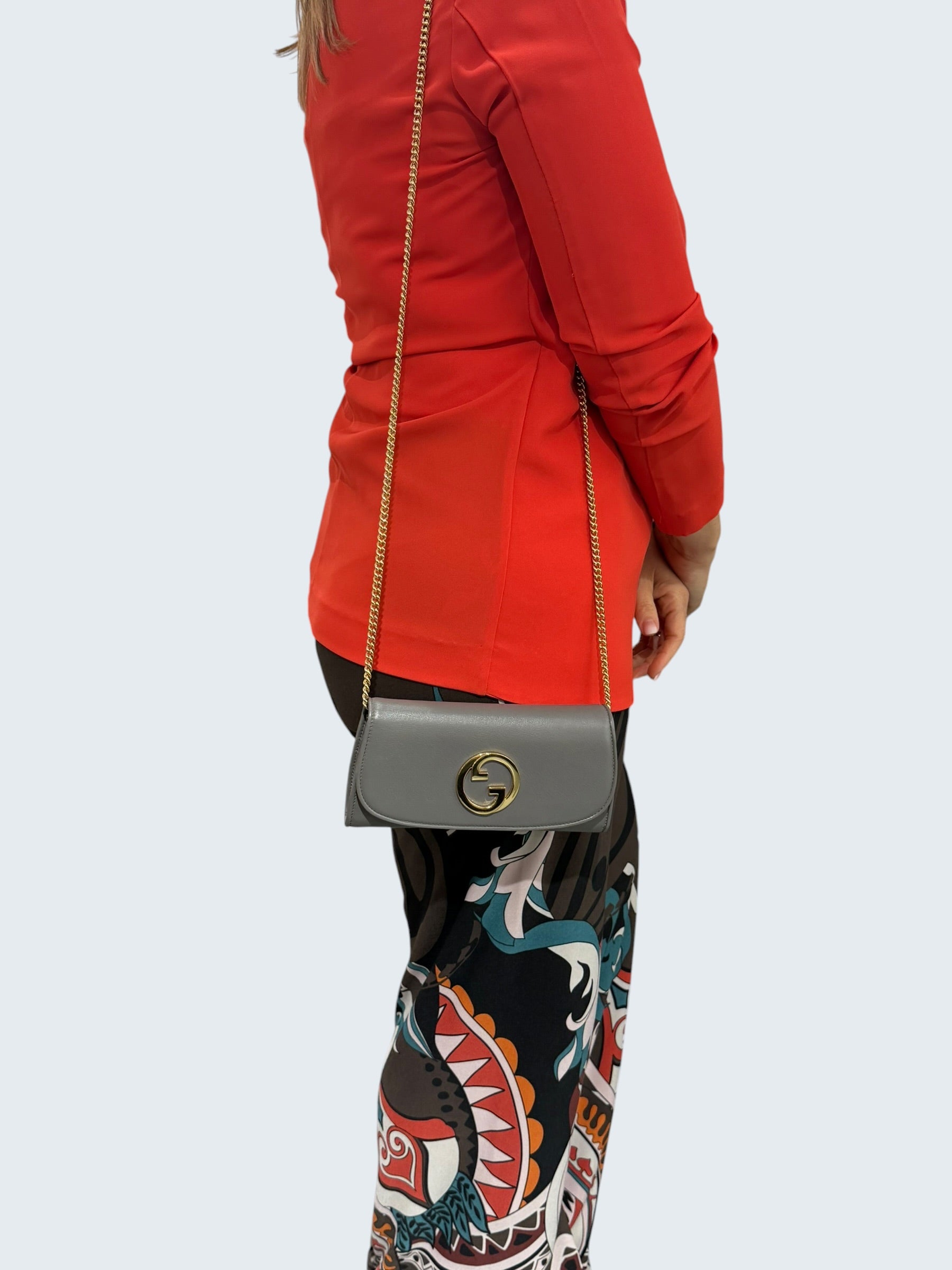Gucci Woc Blondie in Pelle
