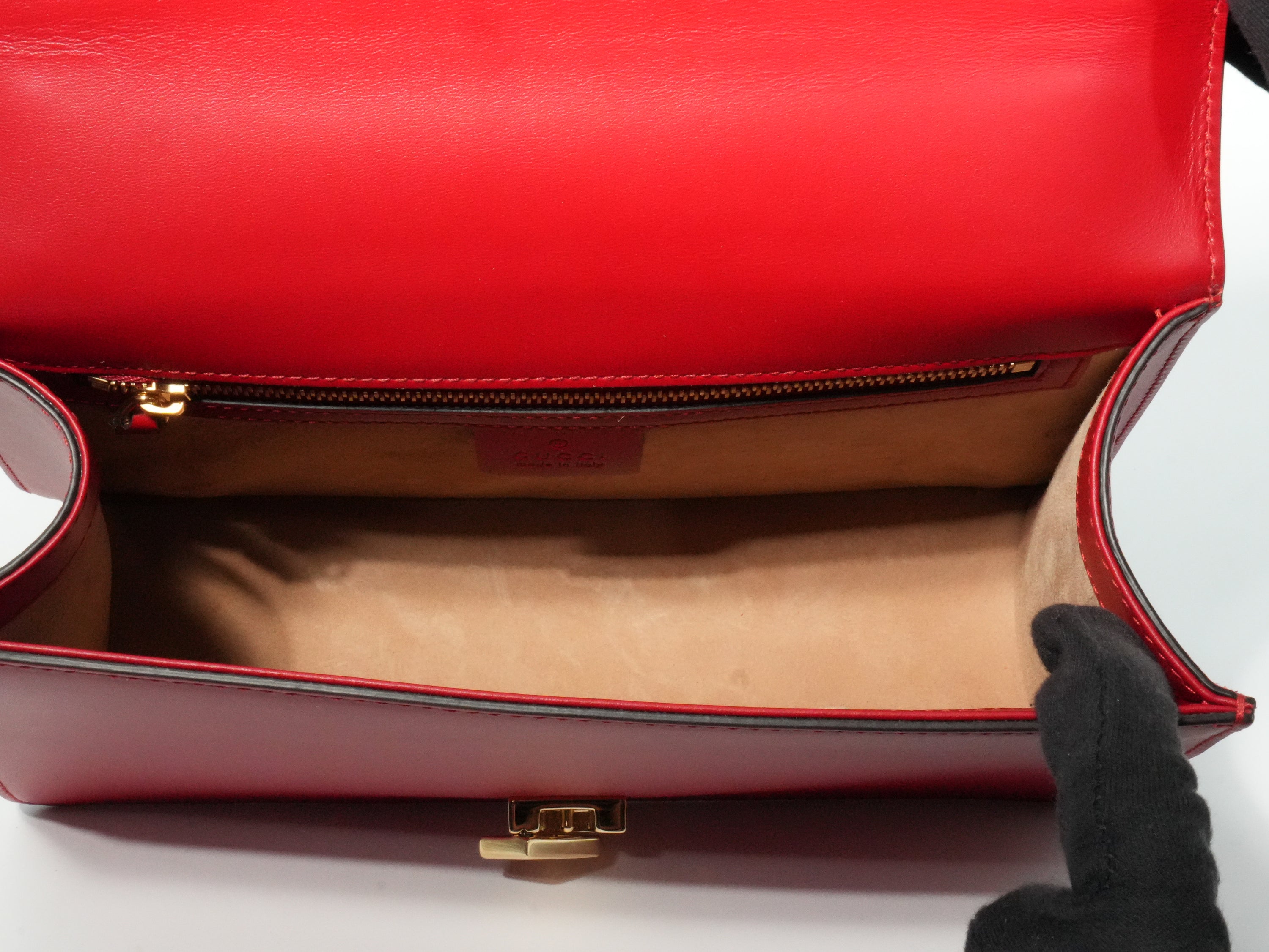Gucci Sylvie in Pelle