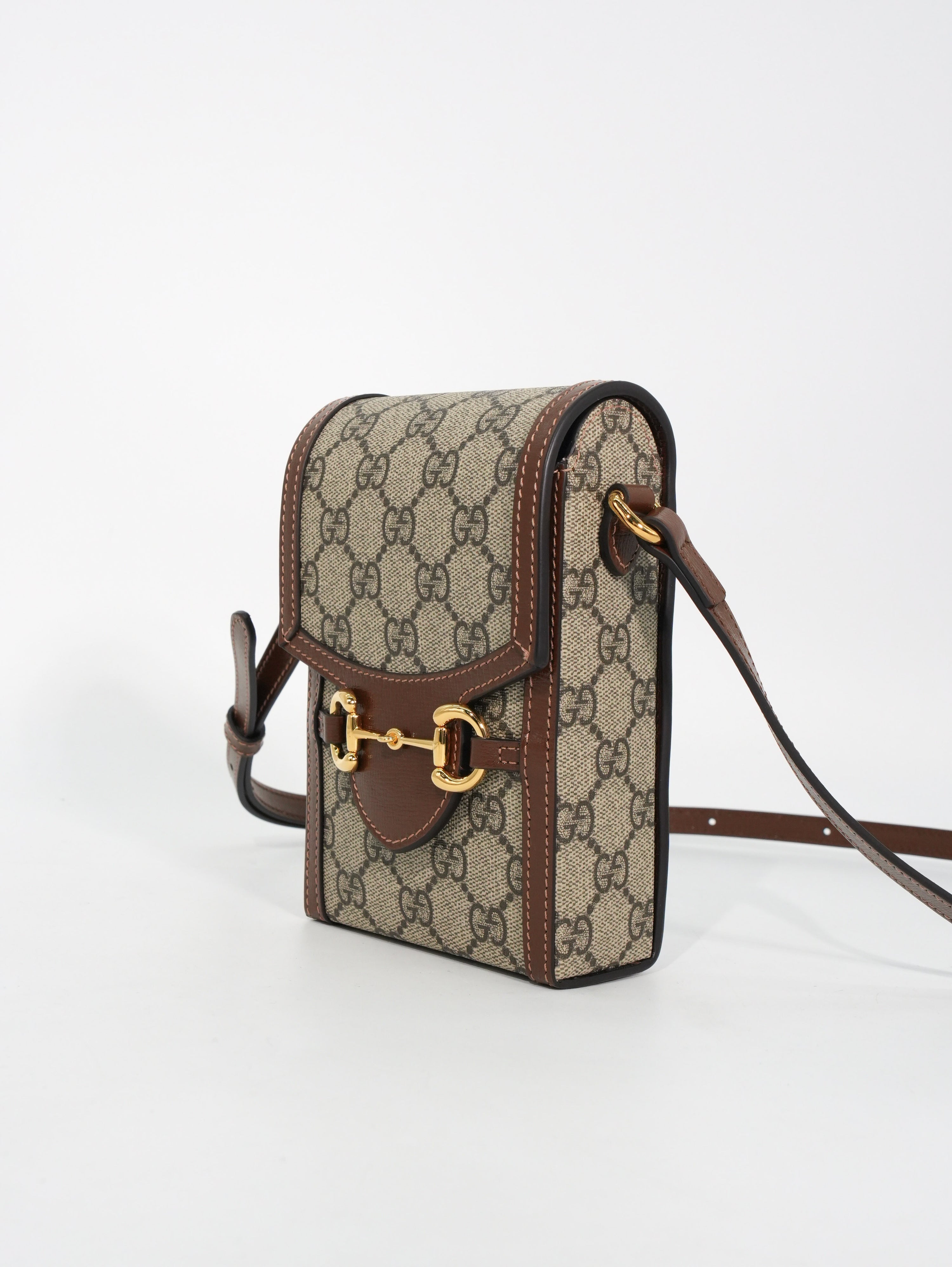 Gucci Portacellulare Horsebit GG Supreme