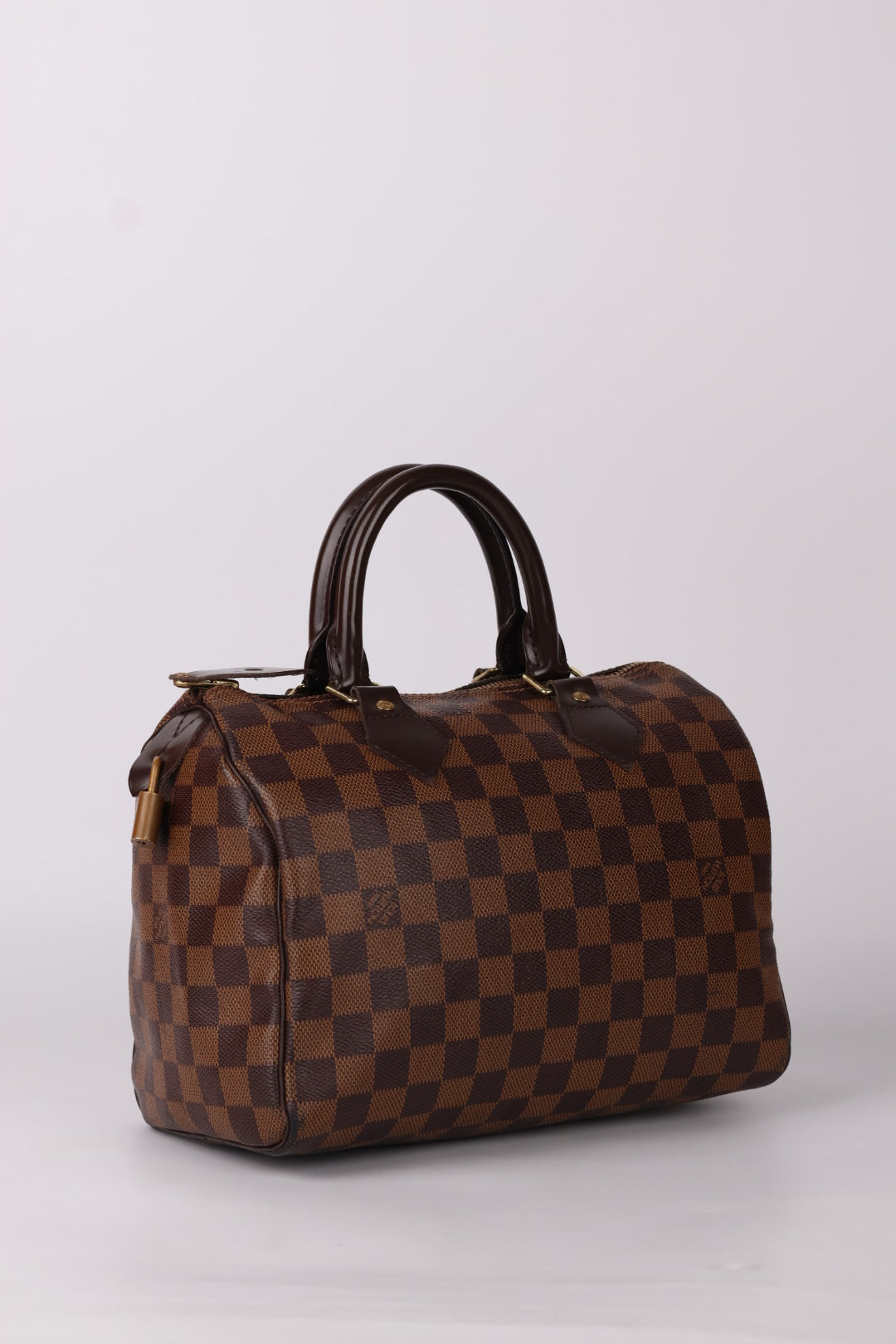 Louis Vuitton Speedy 25 Damier Ébène con Tracolla