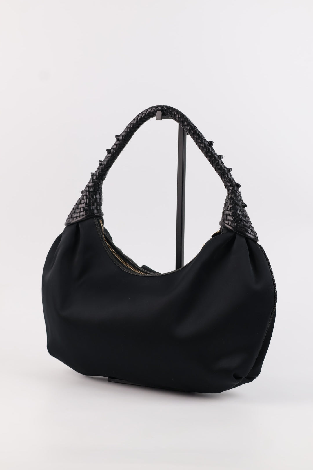 Fendi Hobo Nylon & Pelle