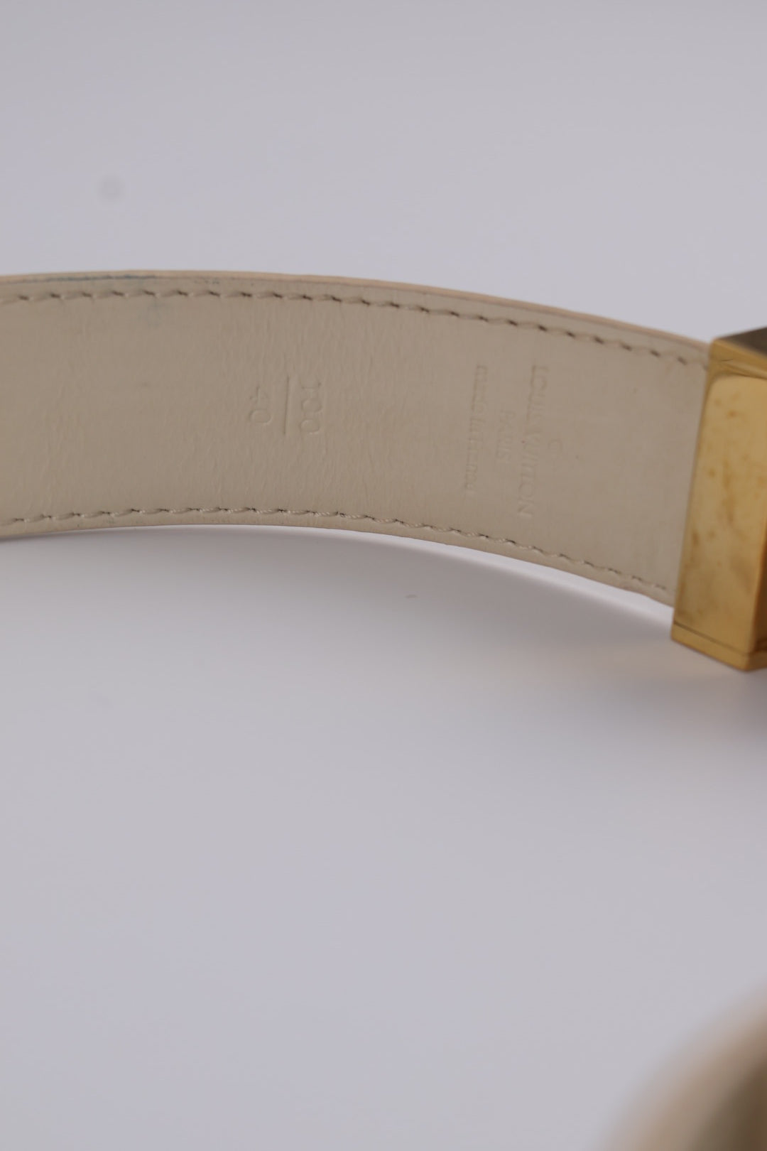 Louis Vuitton Cintura Saint Tulle Damier Azur