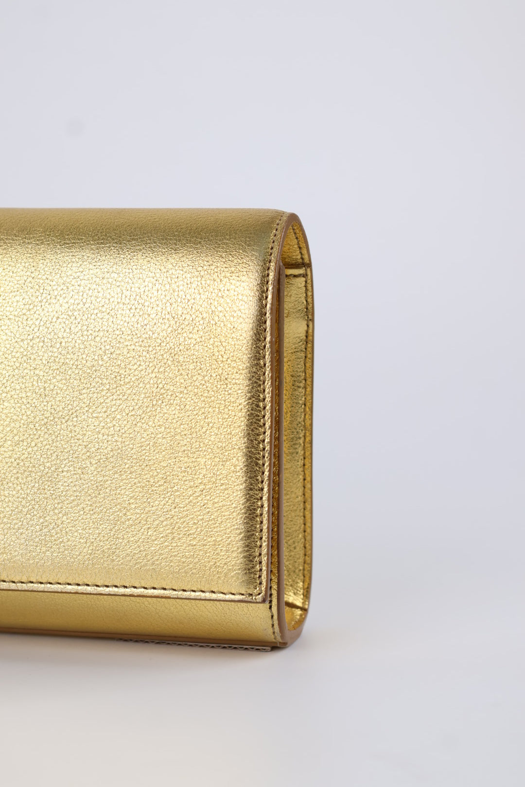 Saint Laurent Kate Clutch Gold