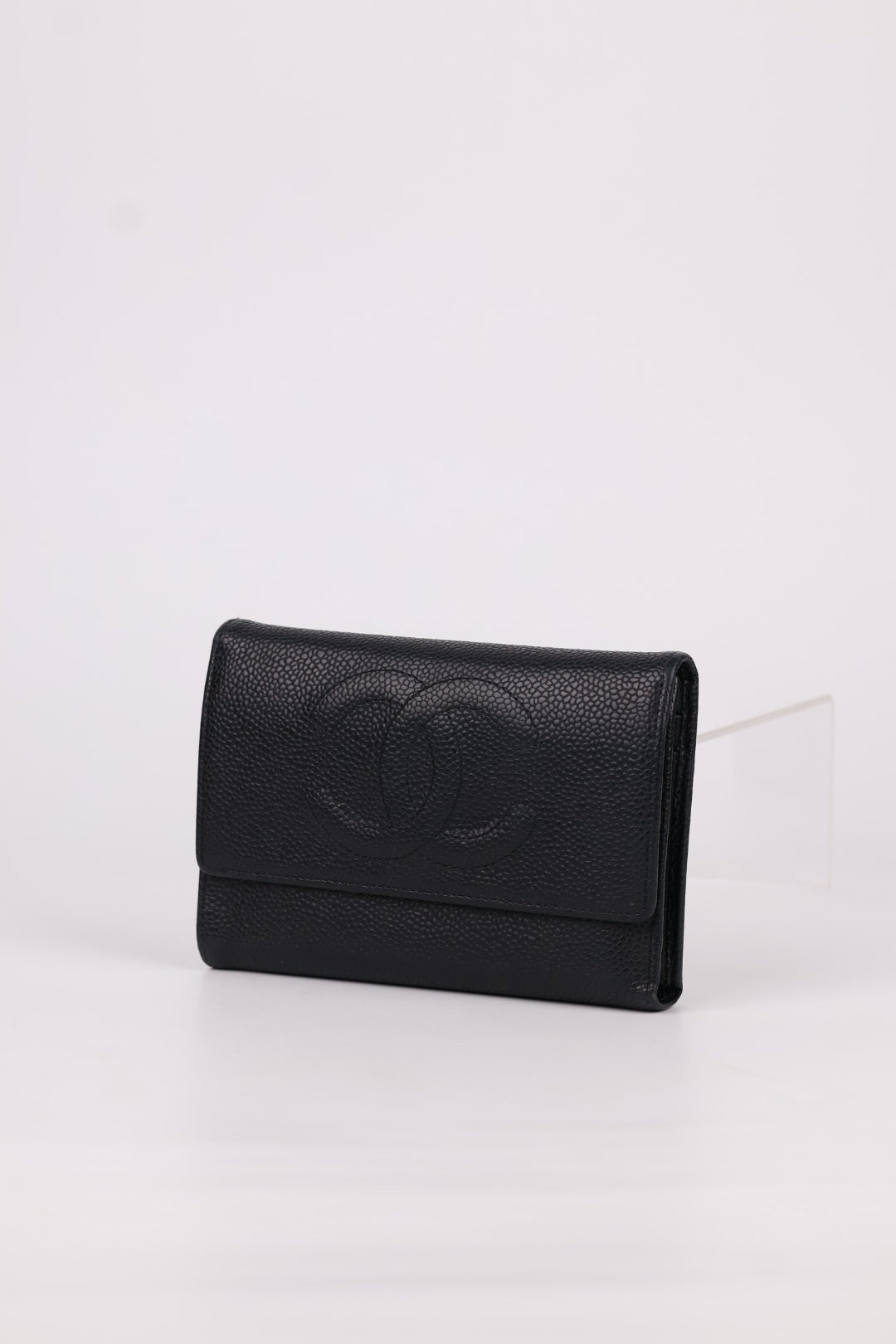 Chanel Portafoglio compatto Caviar