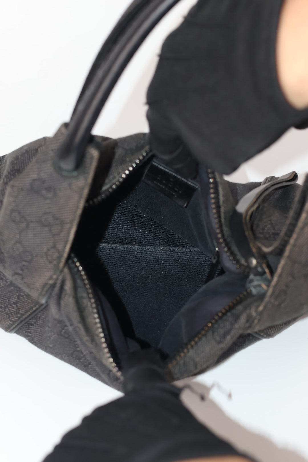 Gucci GG Denim a Spalla