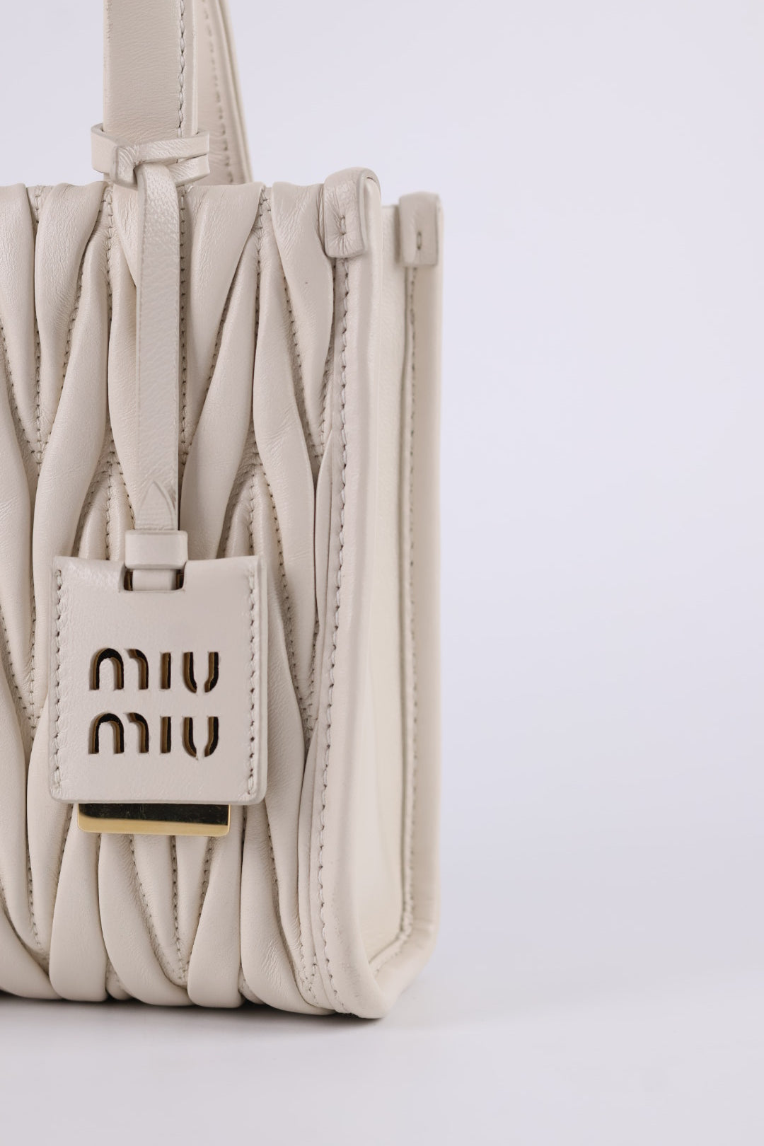 Miu Miu Mini Tote Matelassé