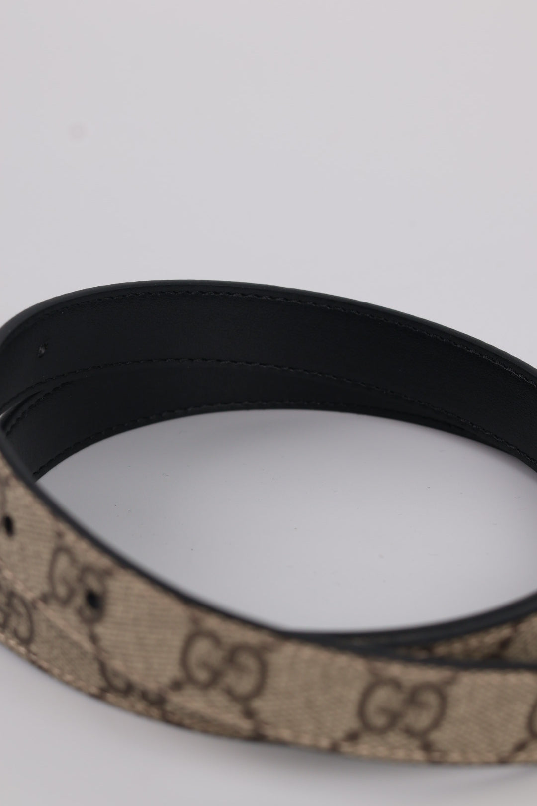 Gucci Cintura Marmont GG Supreme 2 cm Reversibile