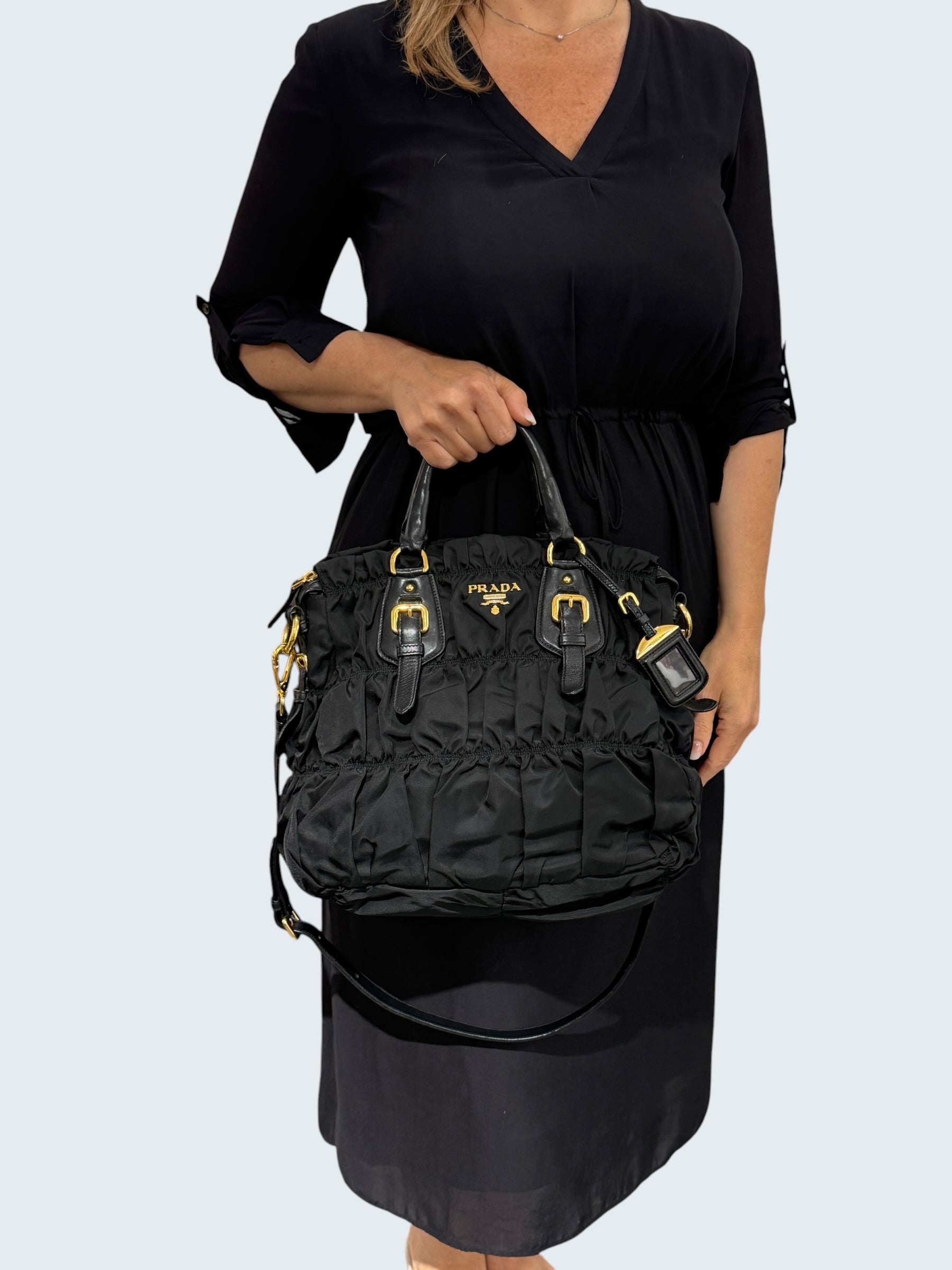 Prada Tote Gaufré Nylon