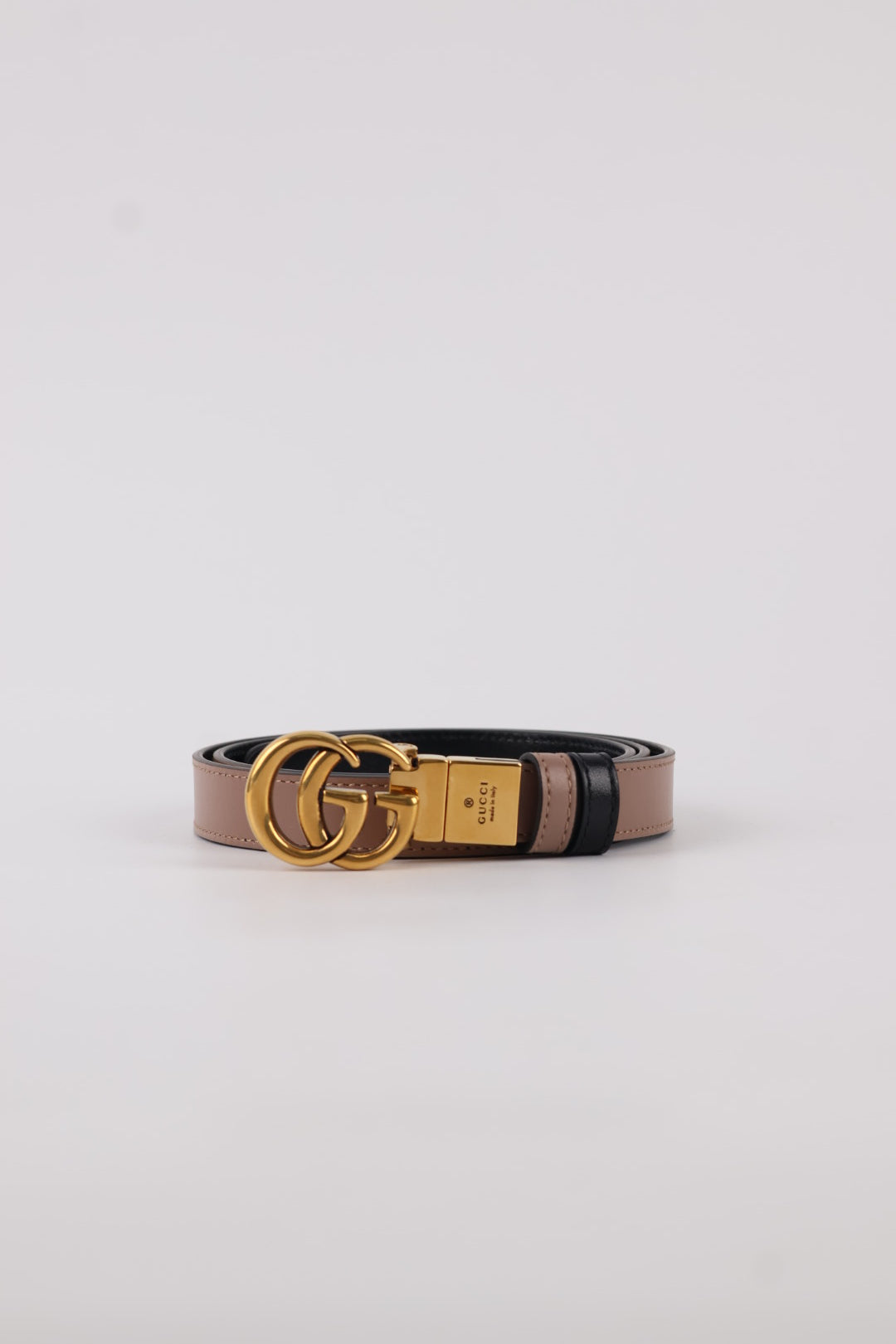 Gucci Cintura Marmont 2cm reversibile