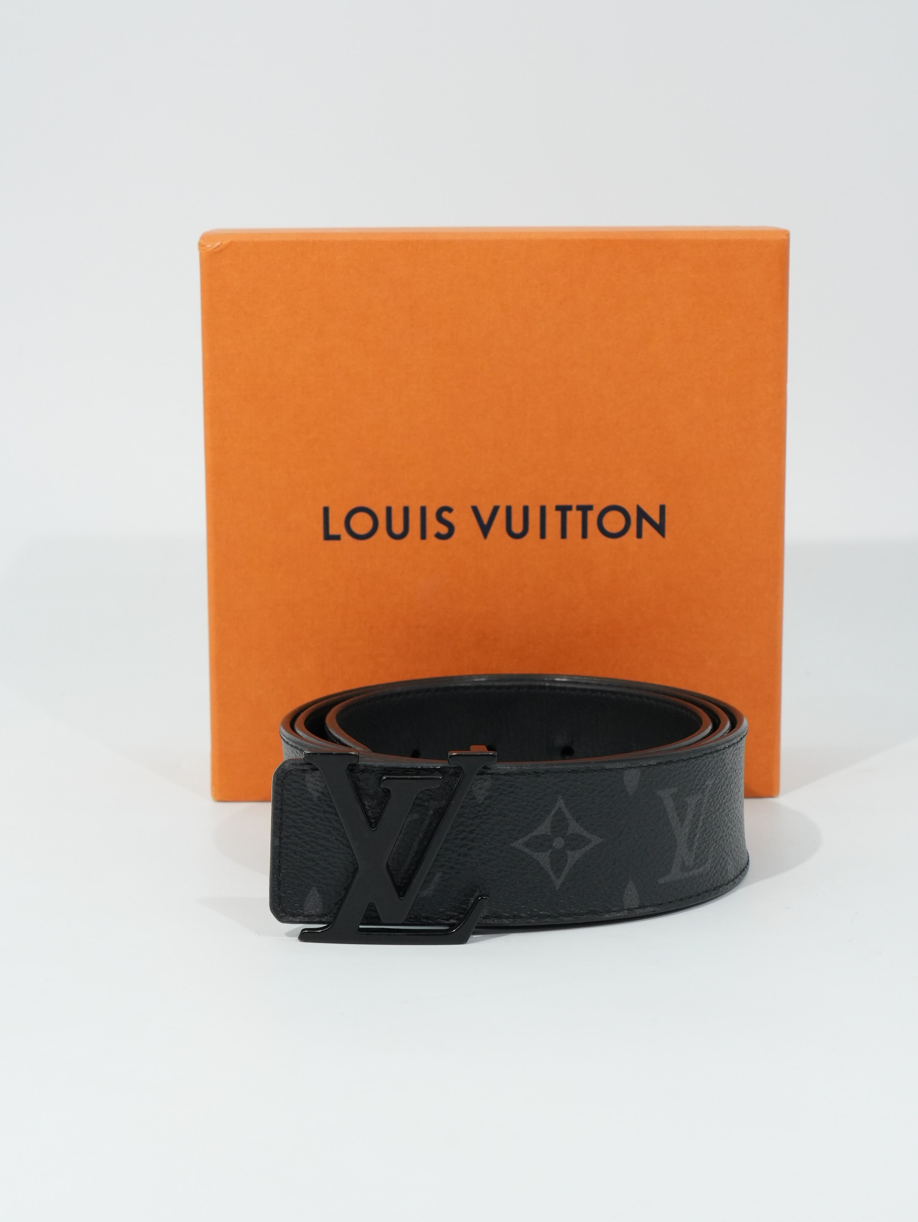 Louis Vuitton Cintura Initiales Monogram Eclipse
