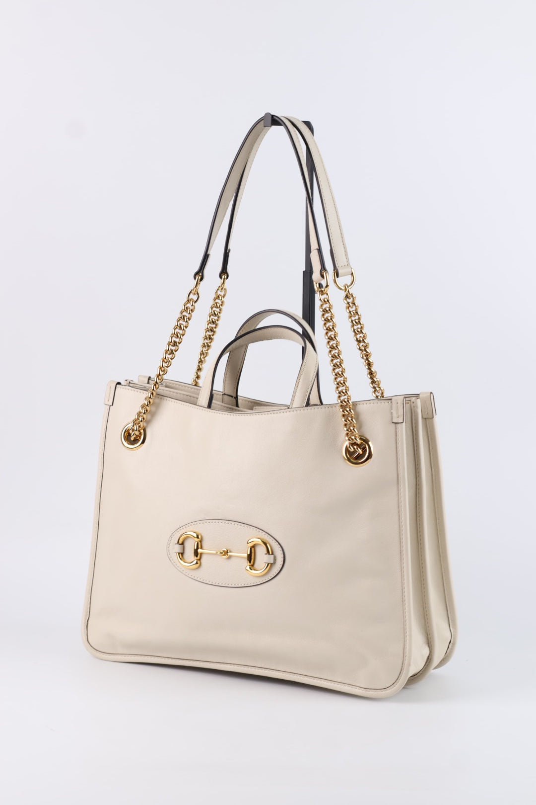 Gucci Horsebit Tote in Pelle