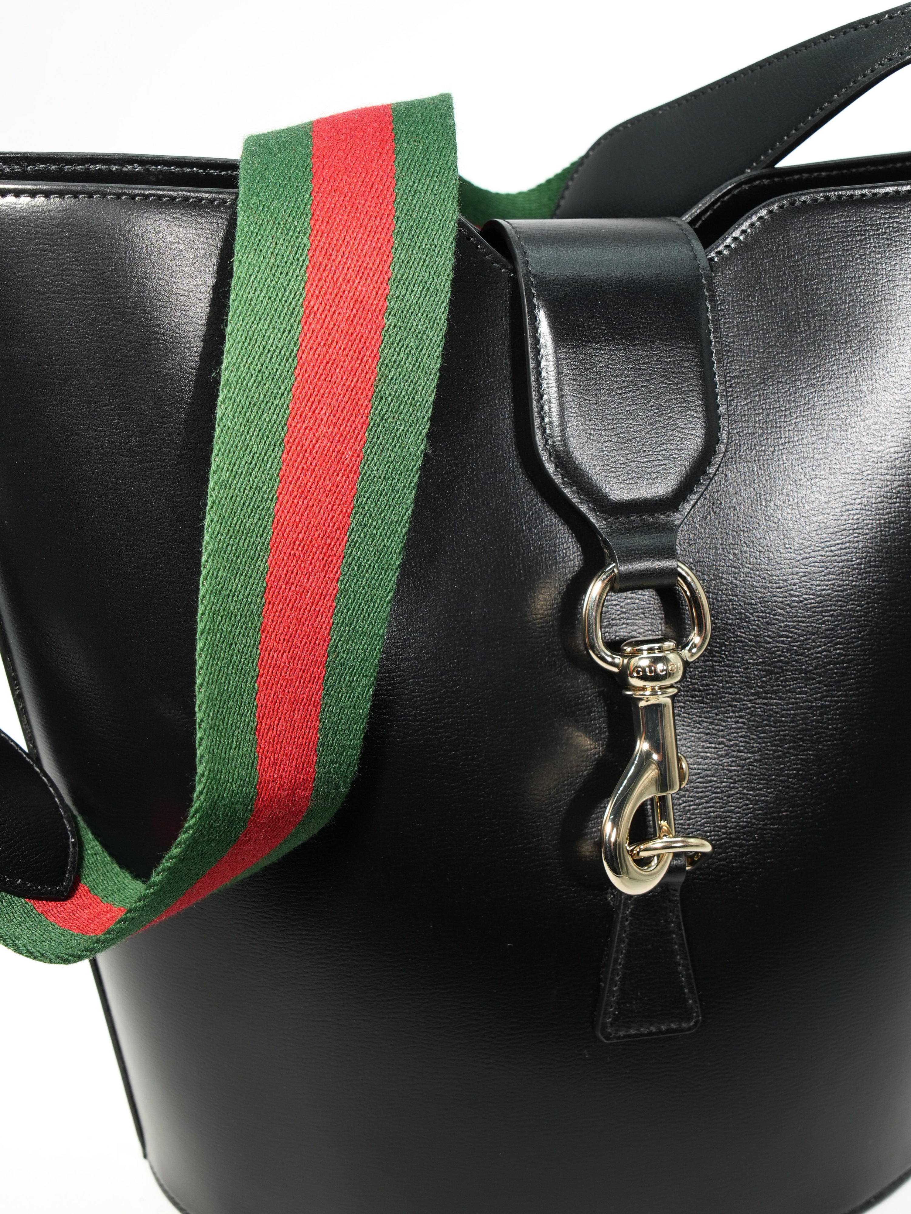 Gucci Jackie Bucket in Pelle