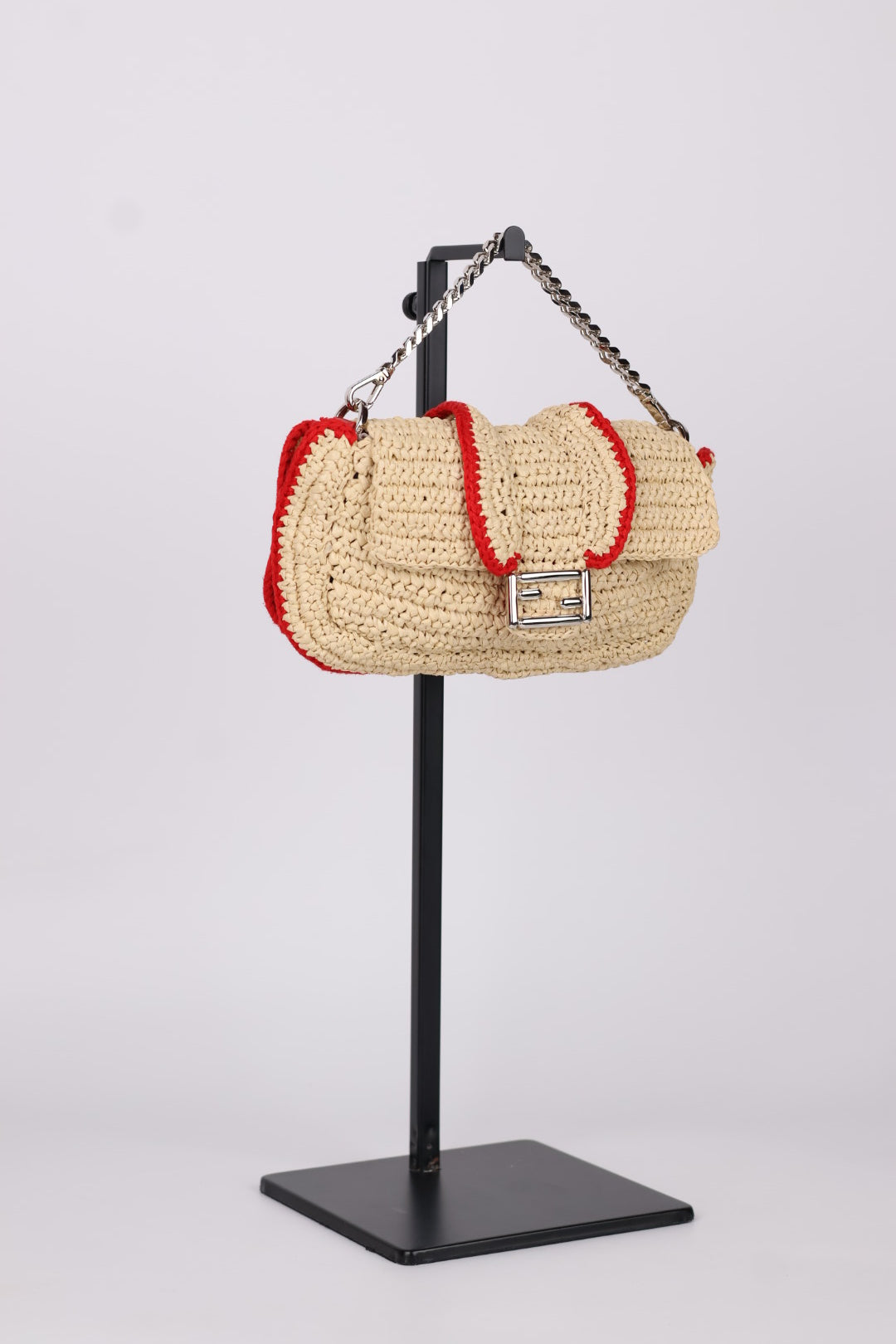 Fendi Mini Baguette Rafia
