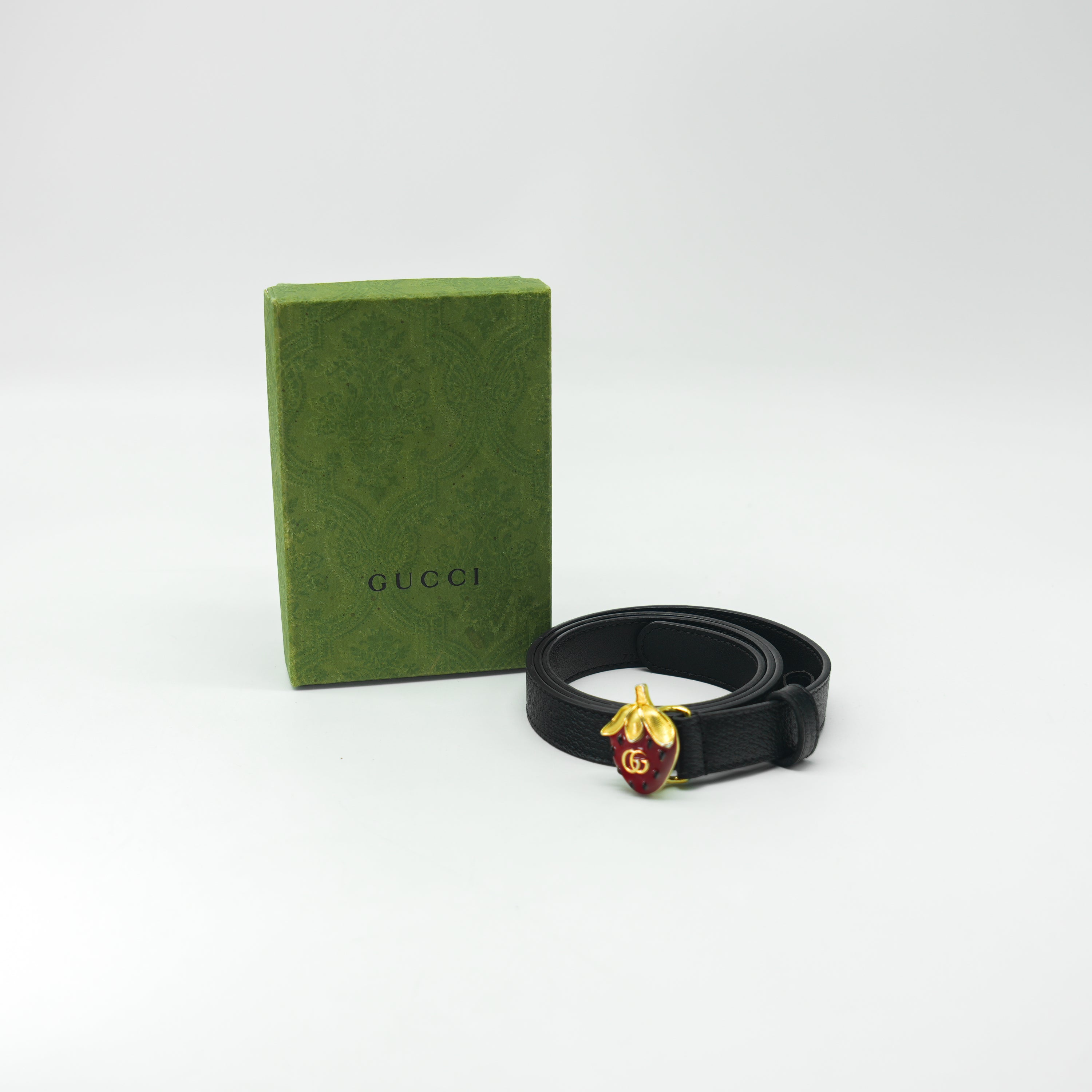 Gucci Cintura Fragola GG