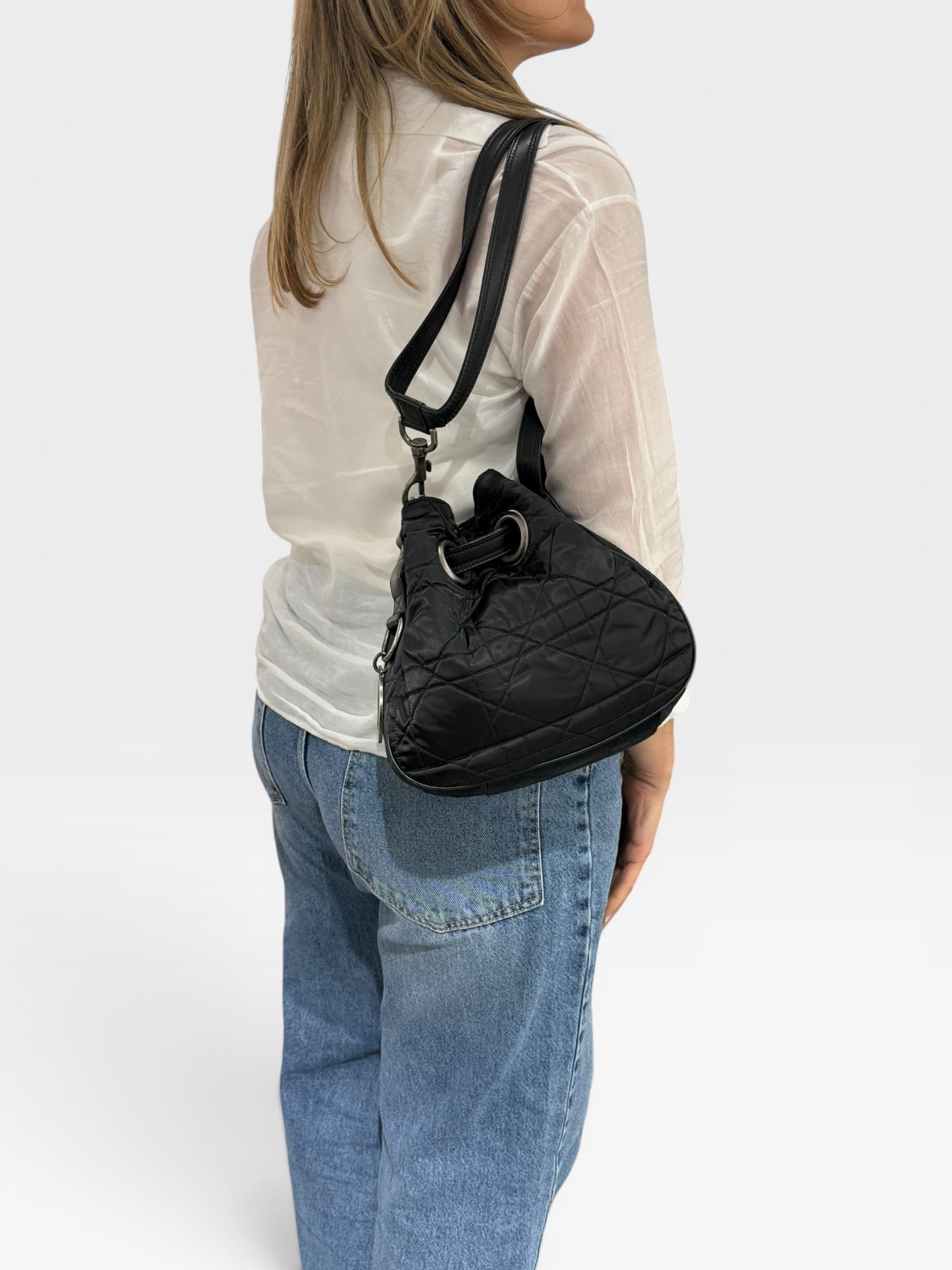 Dior Mini Bucket in Nylon