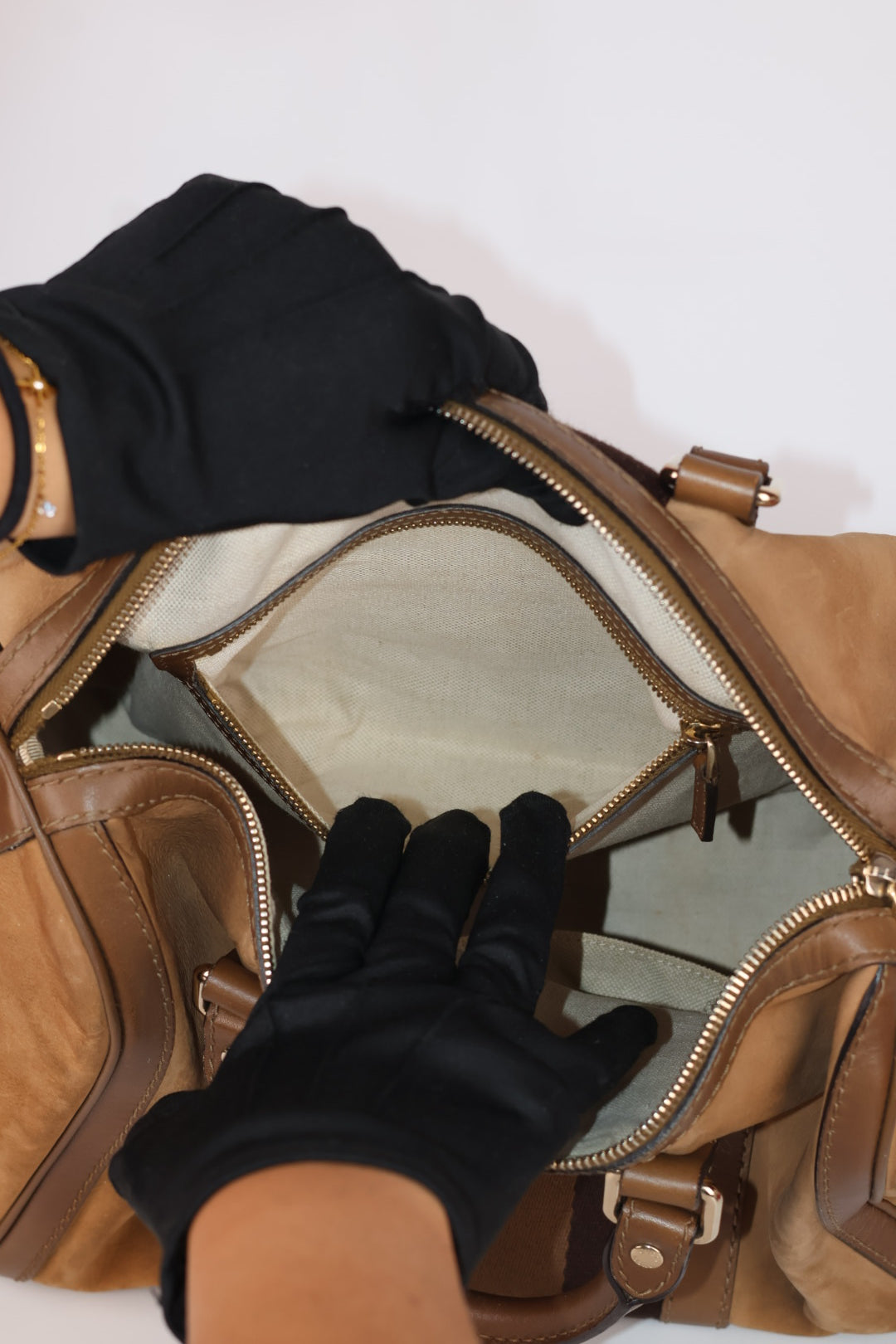 Gucci Boston Suede con Tracolla