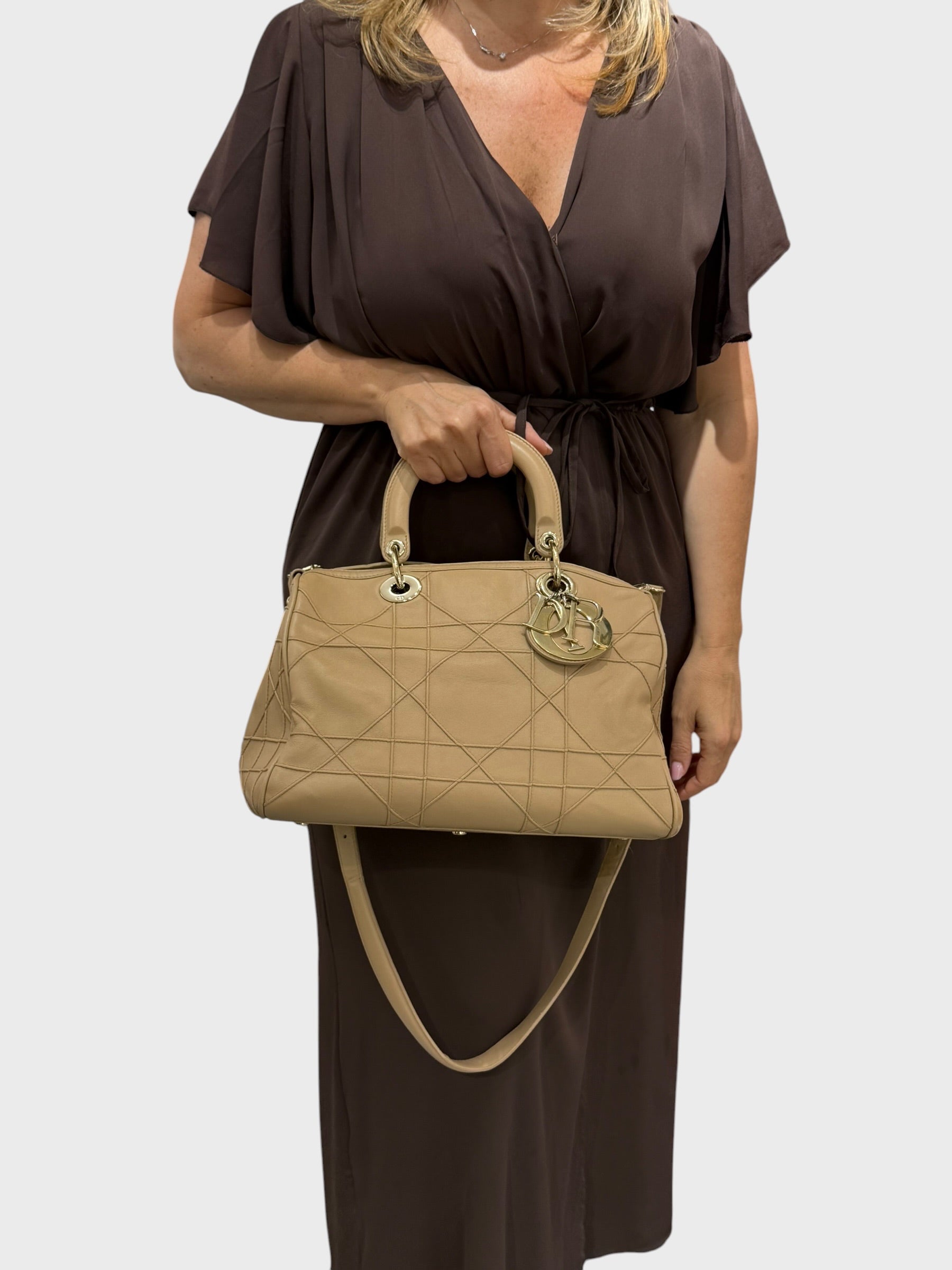 Dior Boston Granville in Pelle