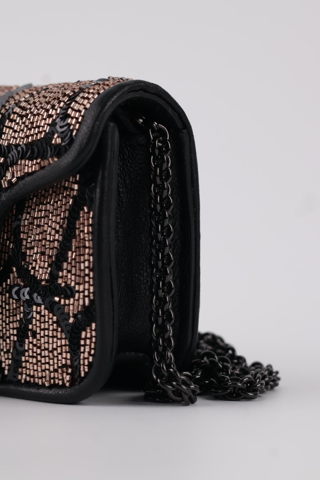 Valentino Micro V Logo Paillettes