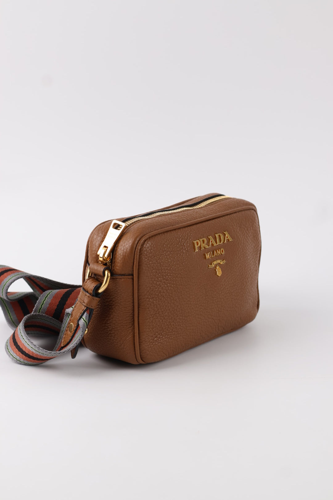 Prada Mini Camera Bag in Pelle