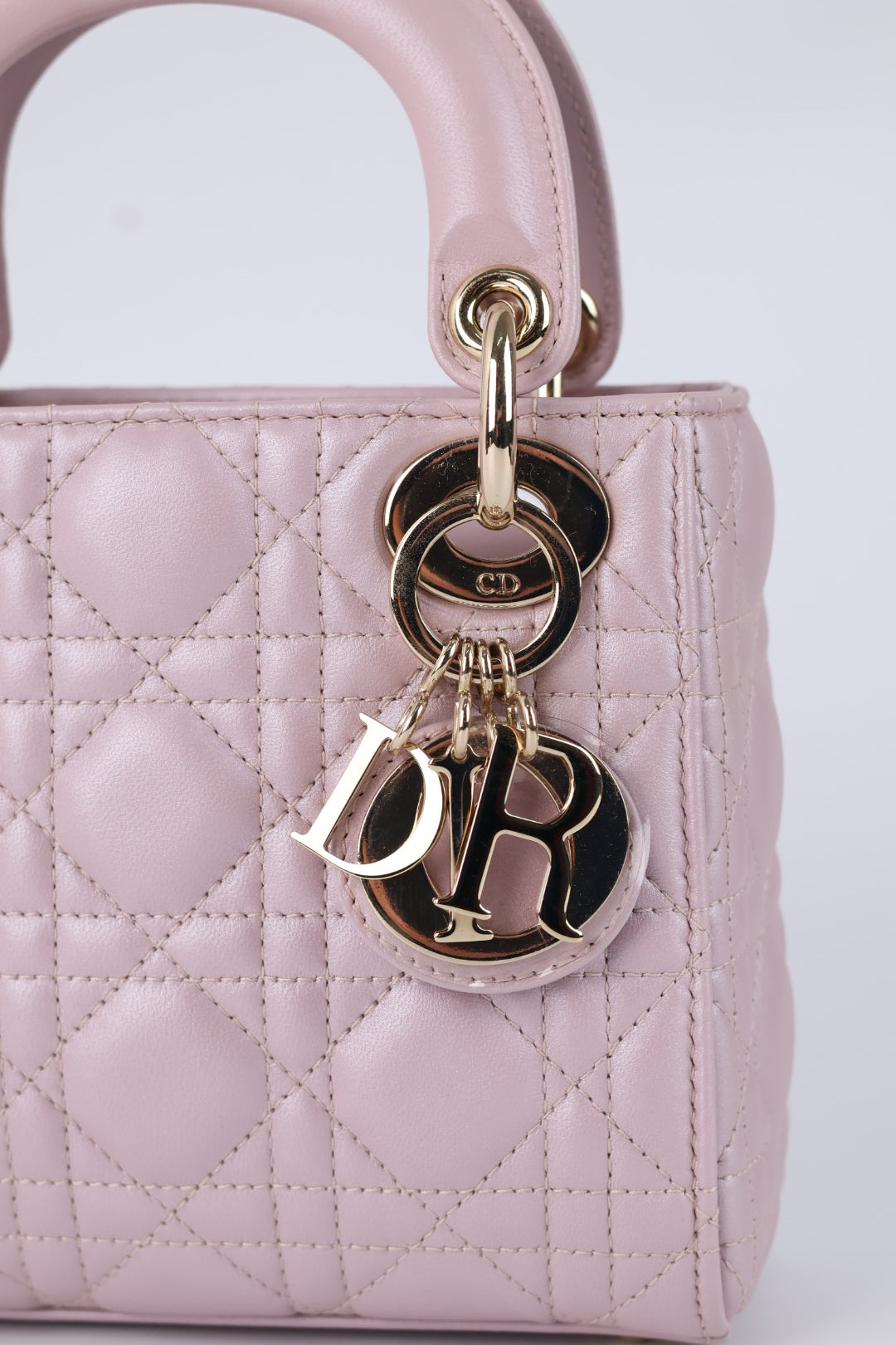 Lady Dior Mini in Pelle