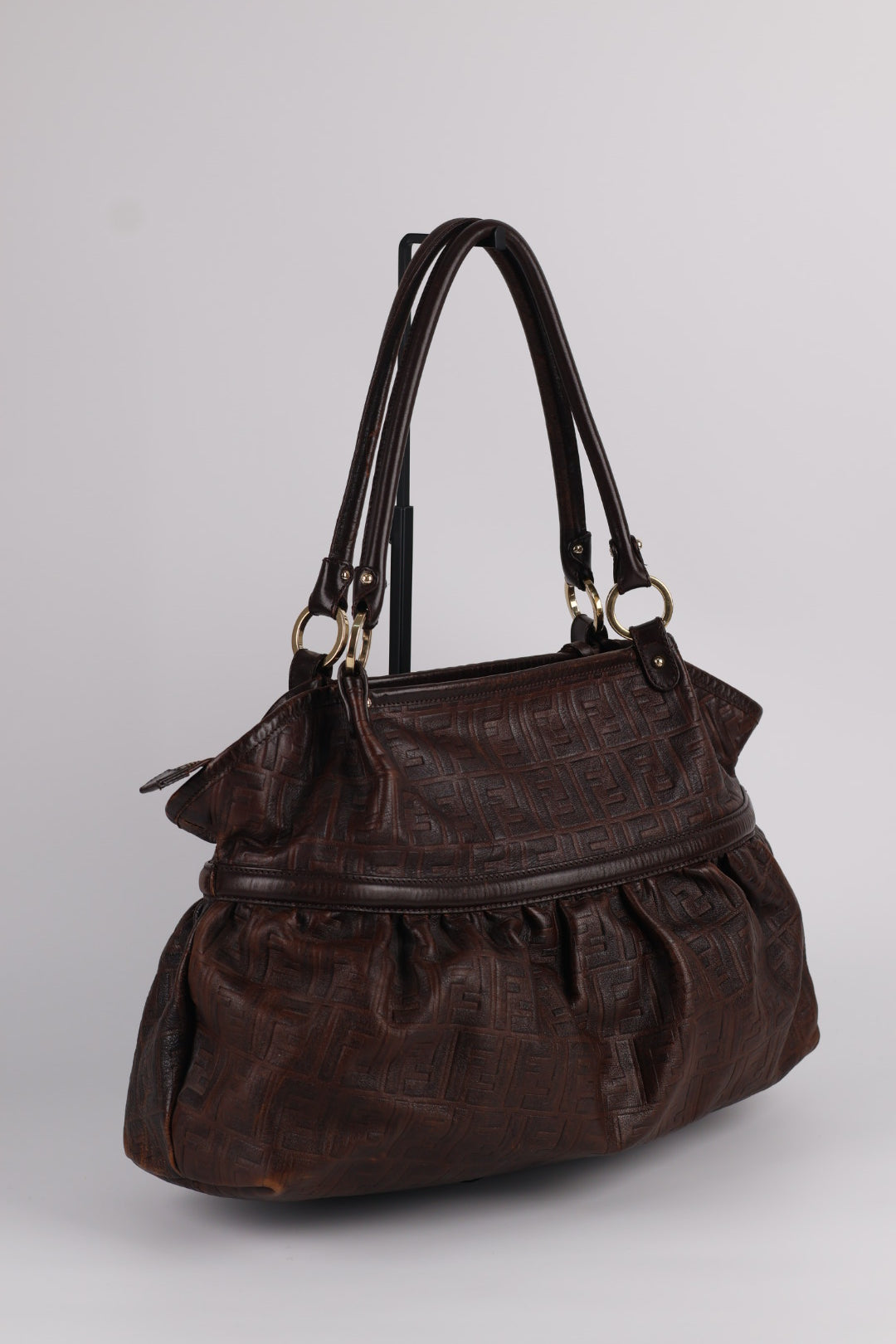 Fendi Tote Chef in Pelle FF Logo